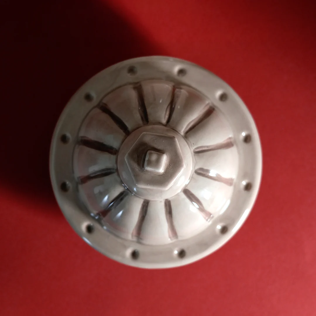 Fire Hydrant Treat Jar - Antique White - Image 7