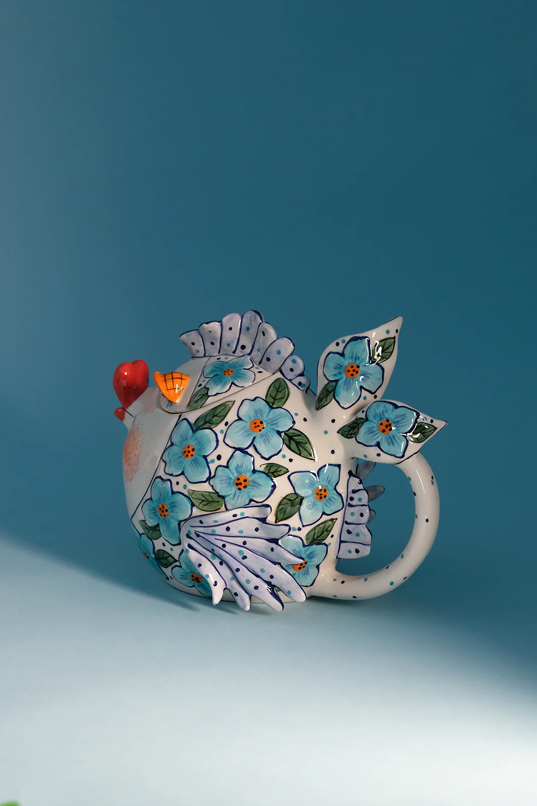 Flower Fish Teapot - Image 3