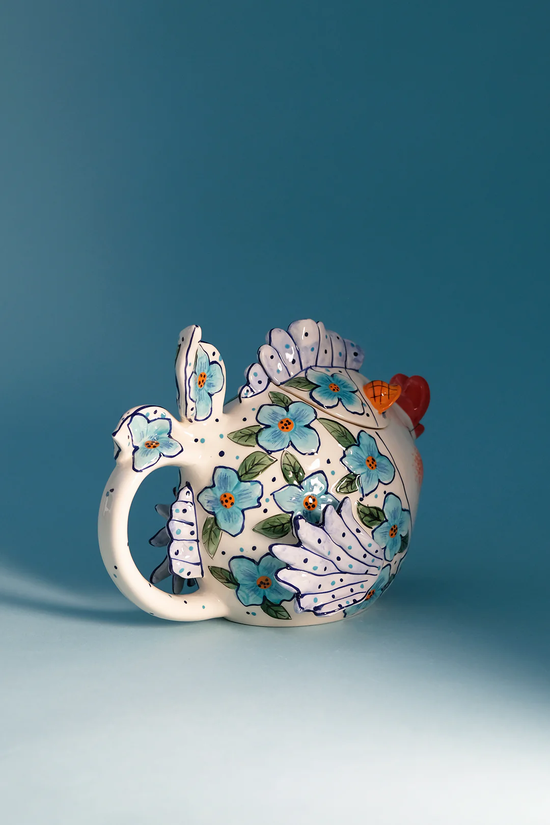 Flower Fish Teapot - Image 4