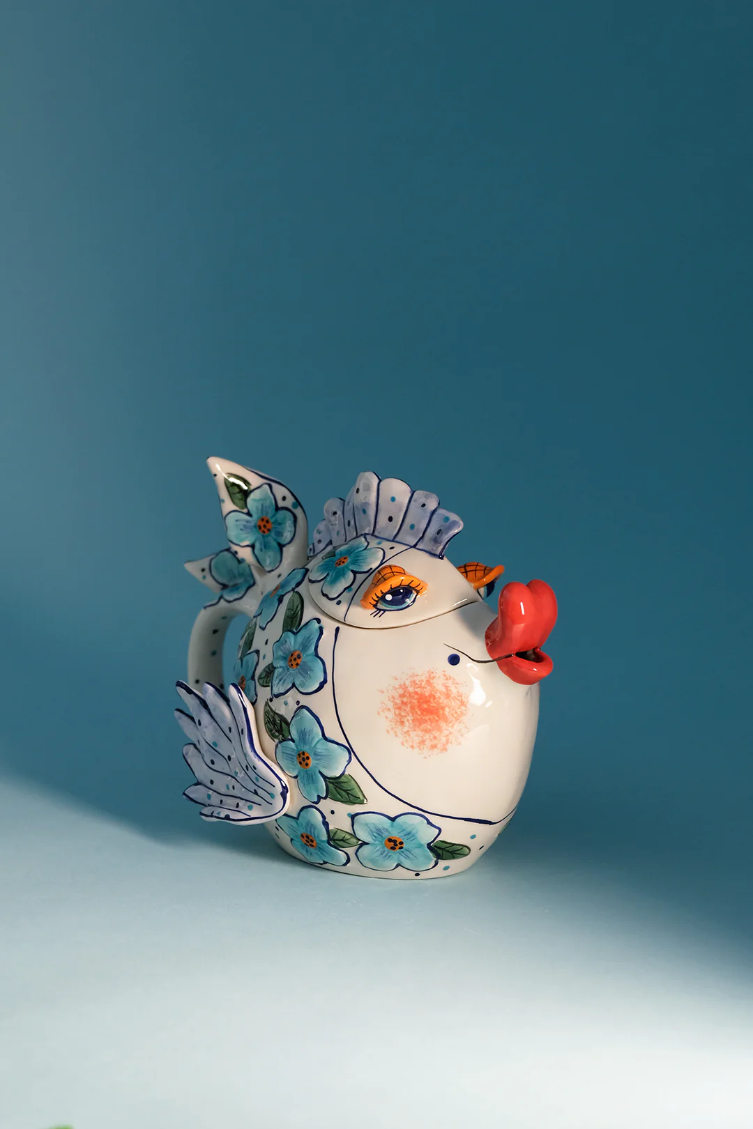 Flower Fish Teapot - Image 5