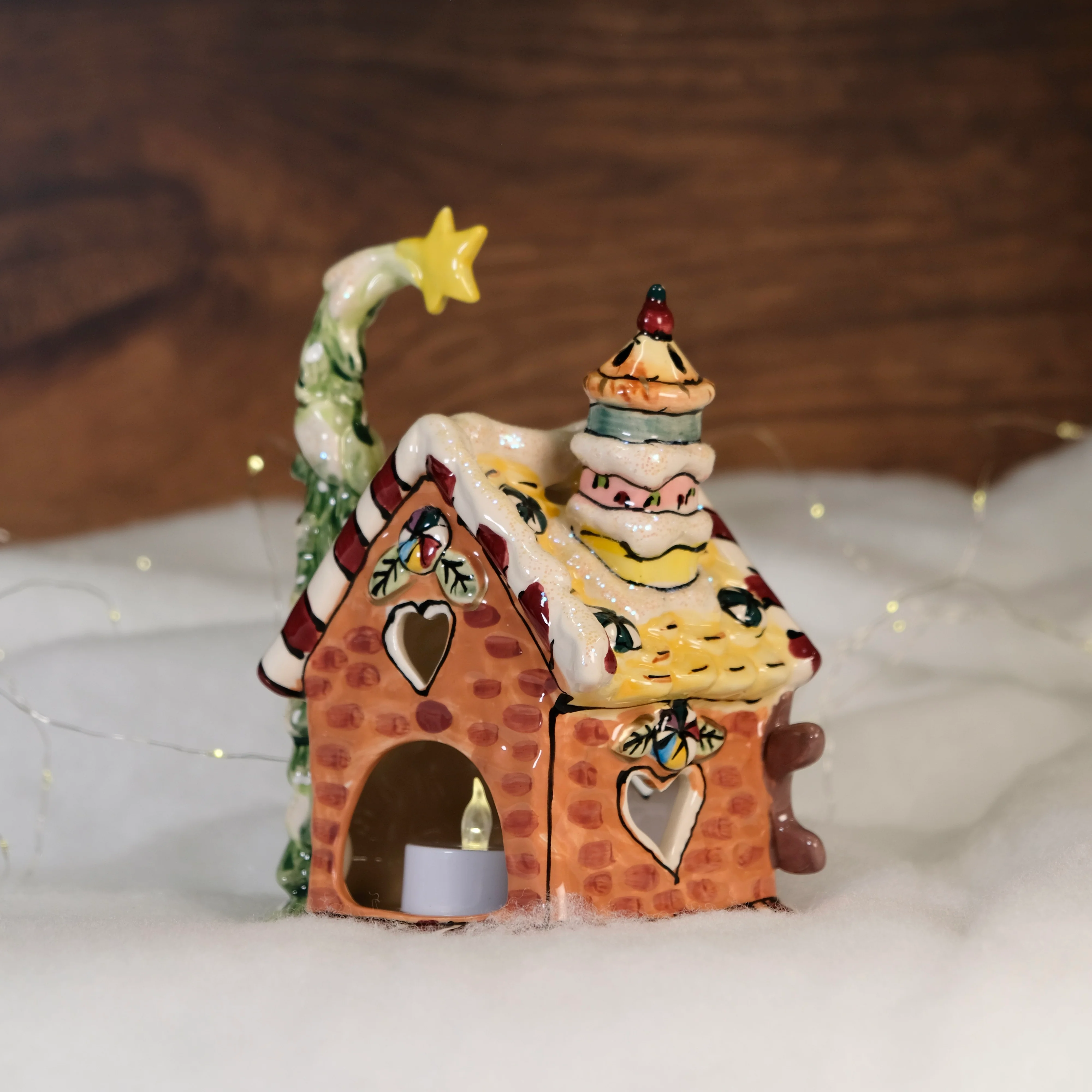 Gingerbread Candle House - Image 6