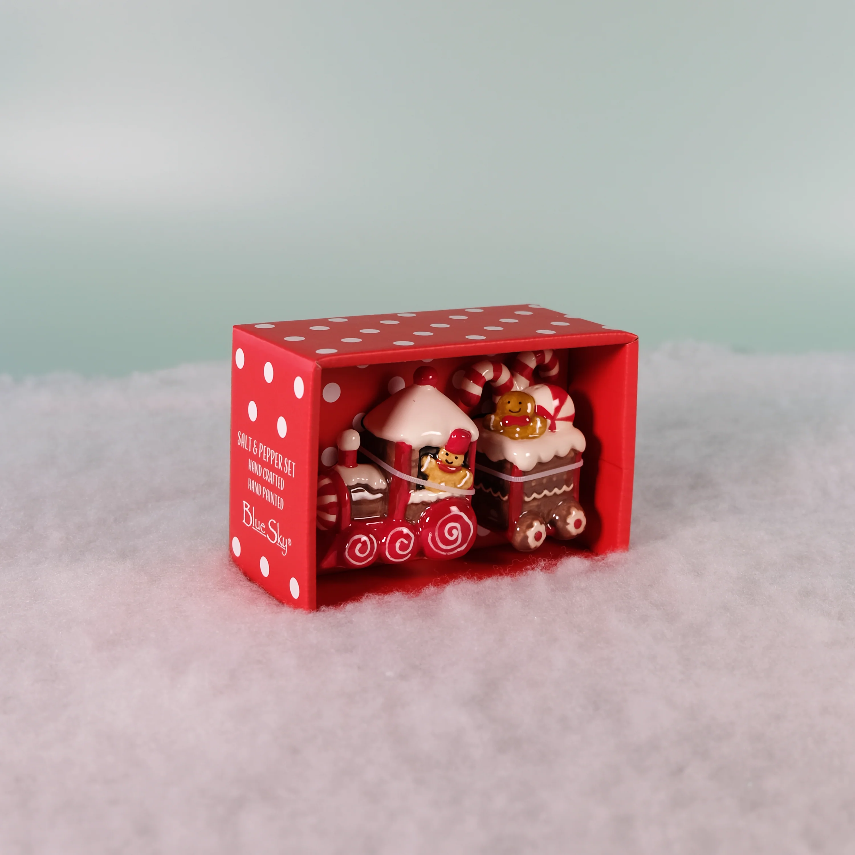 Gingerbread Train Salt & Pepper Set - Image 2