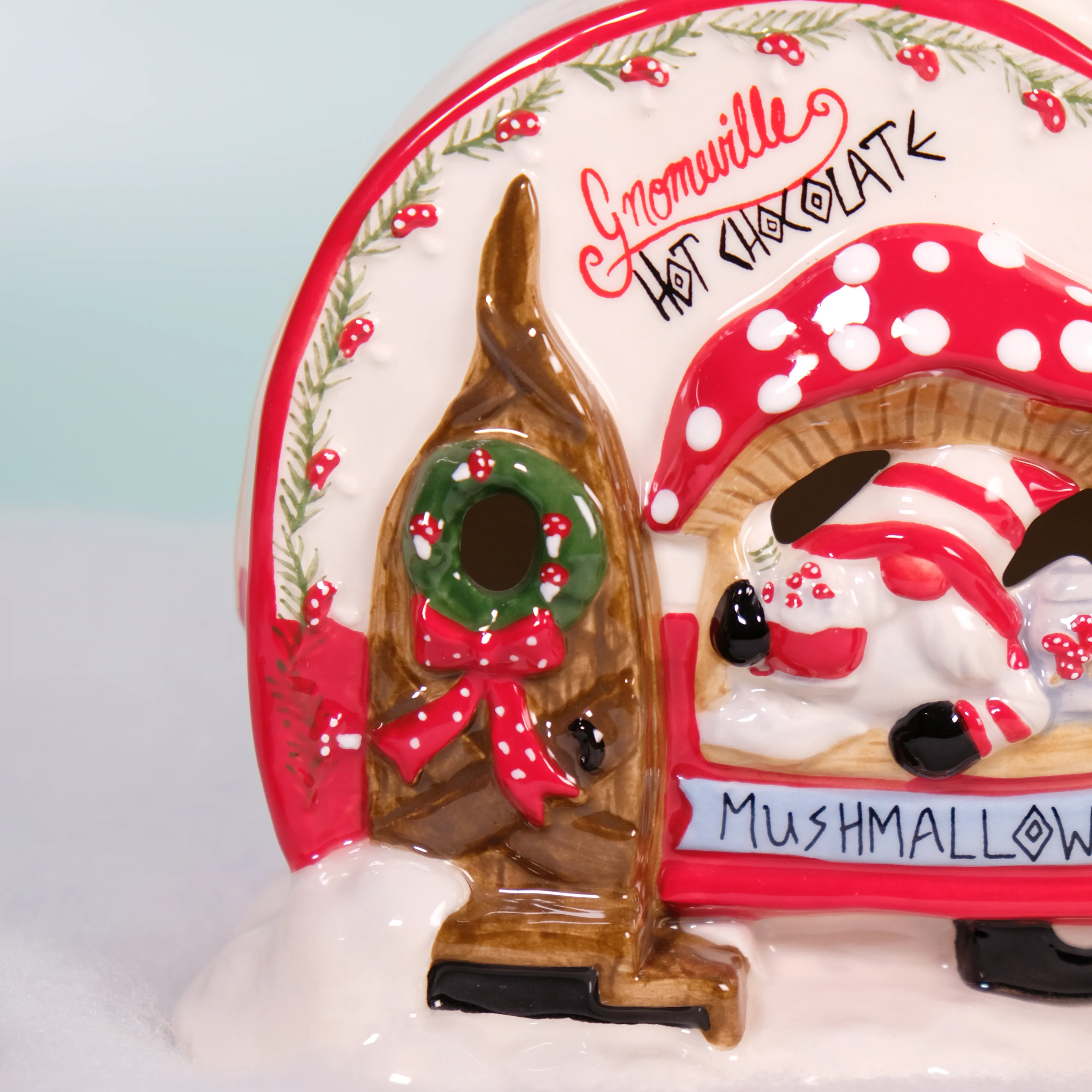 Gnomeville Hot Chocolate Tealight Holder - Image 9