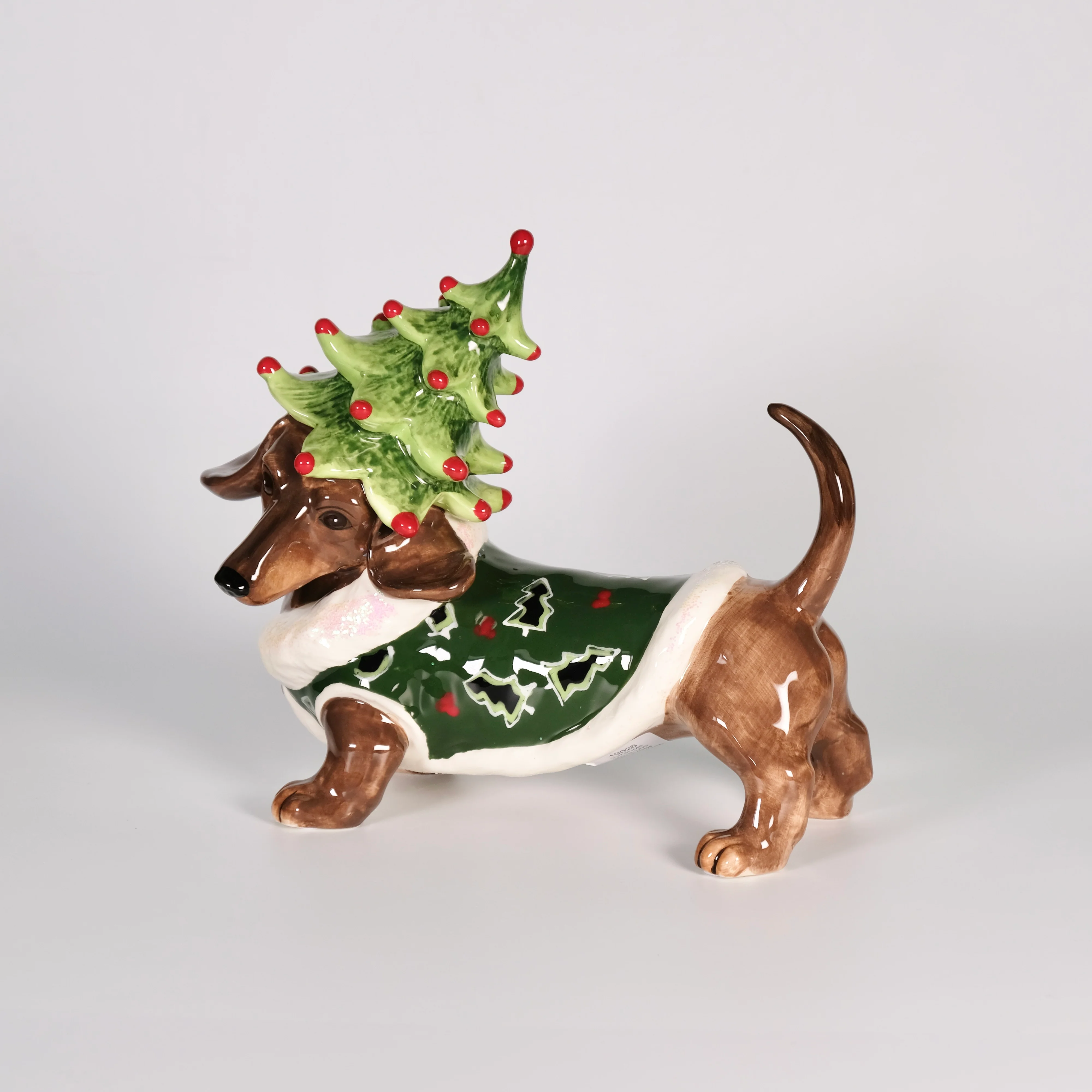 Green Dachshund Figurine - Image 3