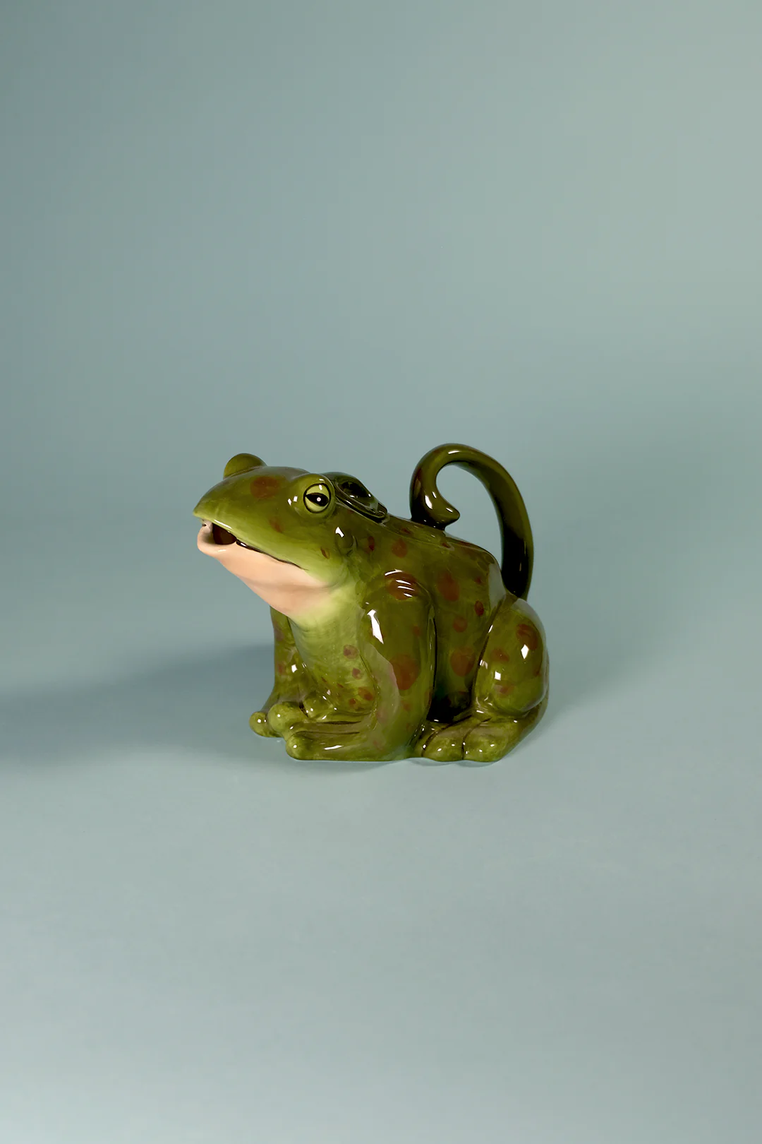 Green Frog Teapot