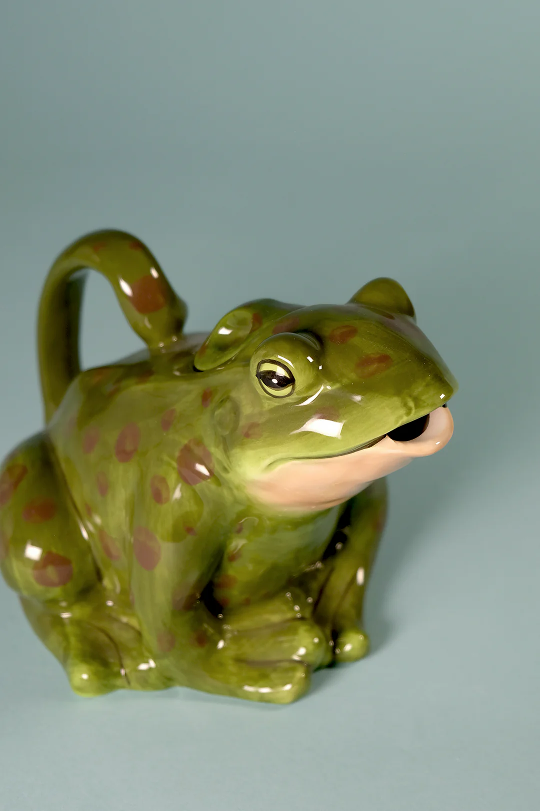 Green Frog Teapot - Image 6