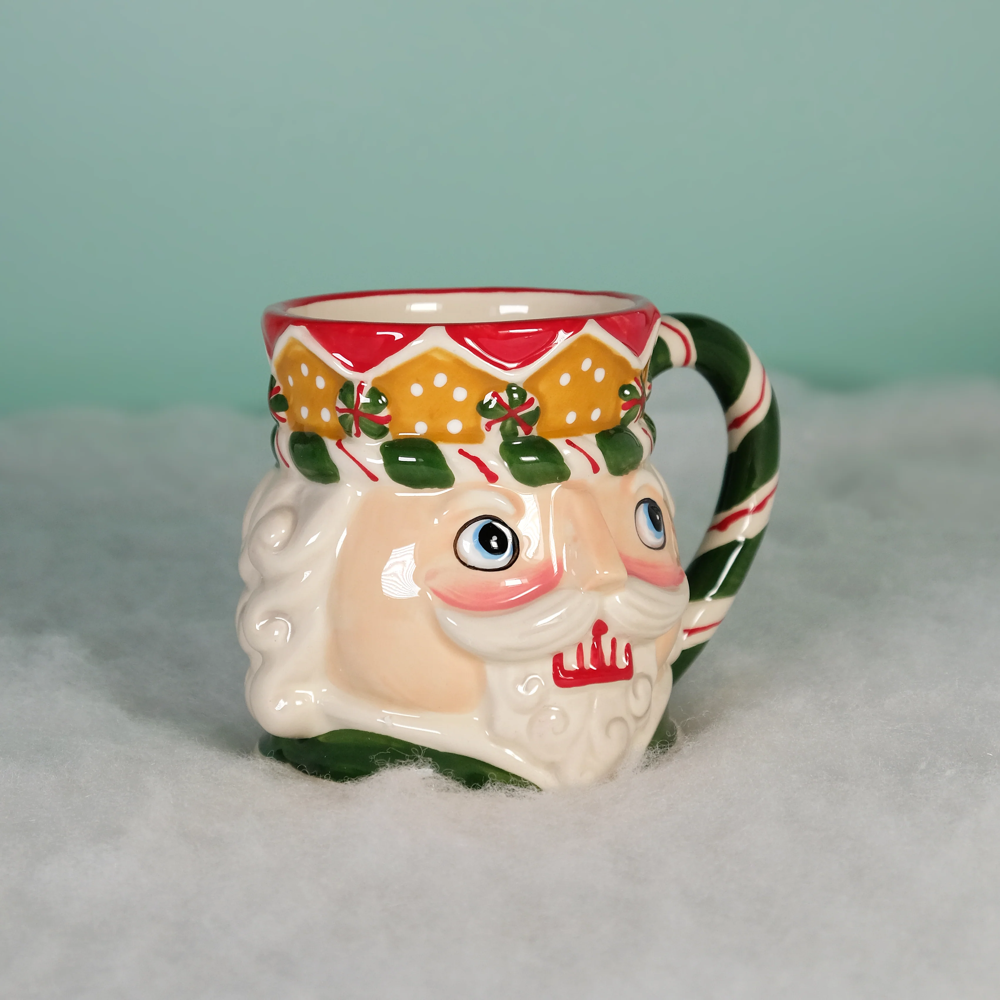 GREEN NUTCRACKER FIG MUG - Image 2