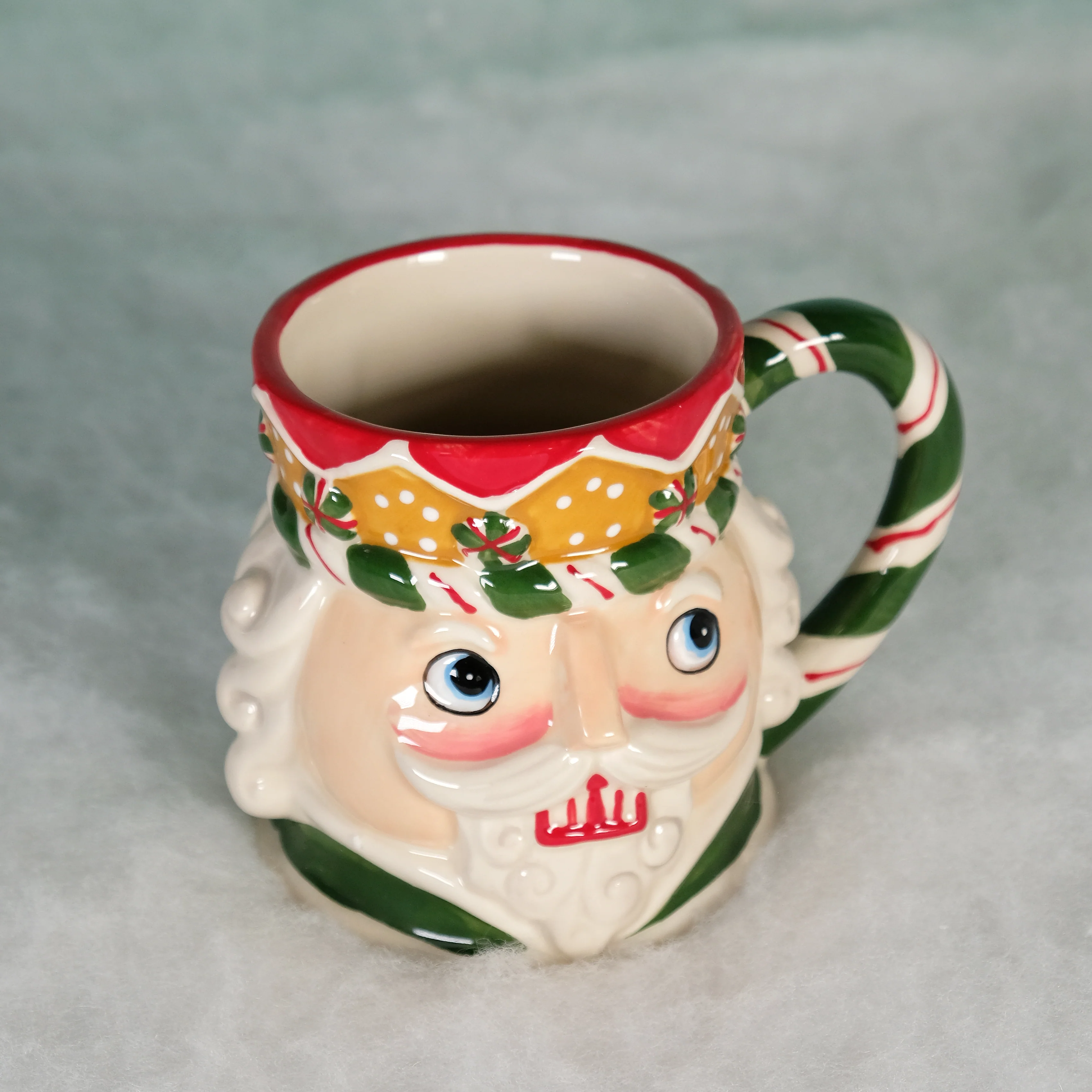 GREEN NUTCRACKER FIG MUG - Image 4