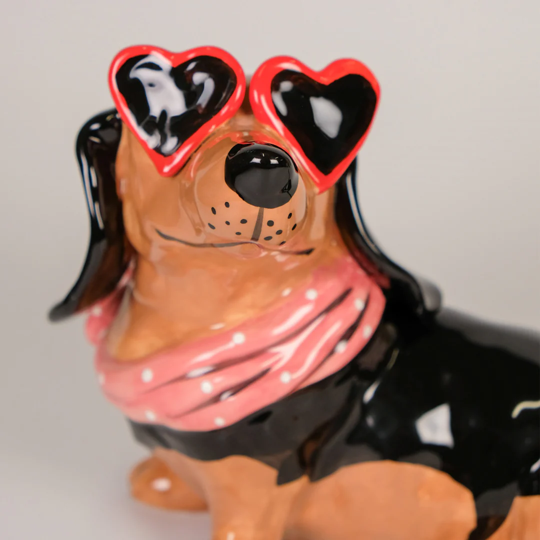 Hal Dachshund Val Dog Figurine - Image 6