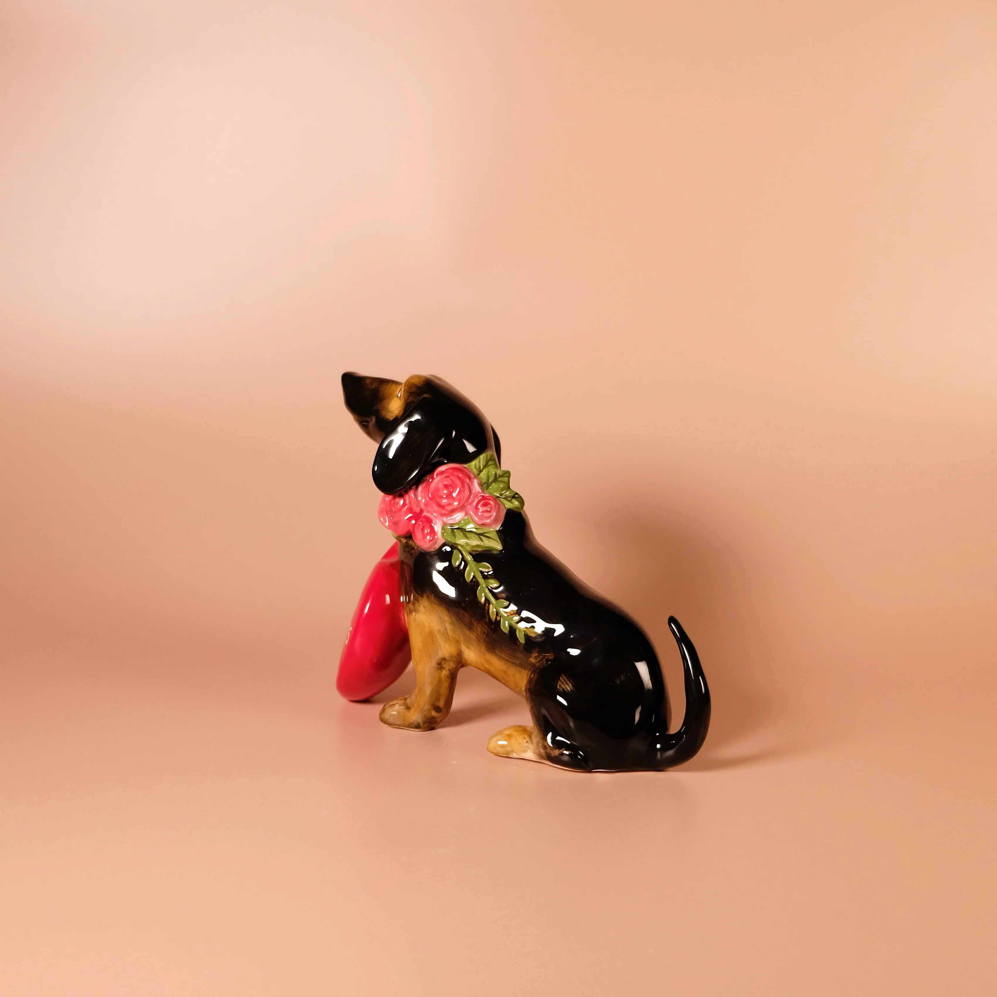Happy Galentine's Day Dog Figurine - Image 4