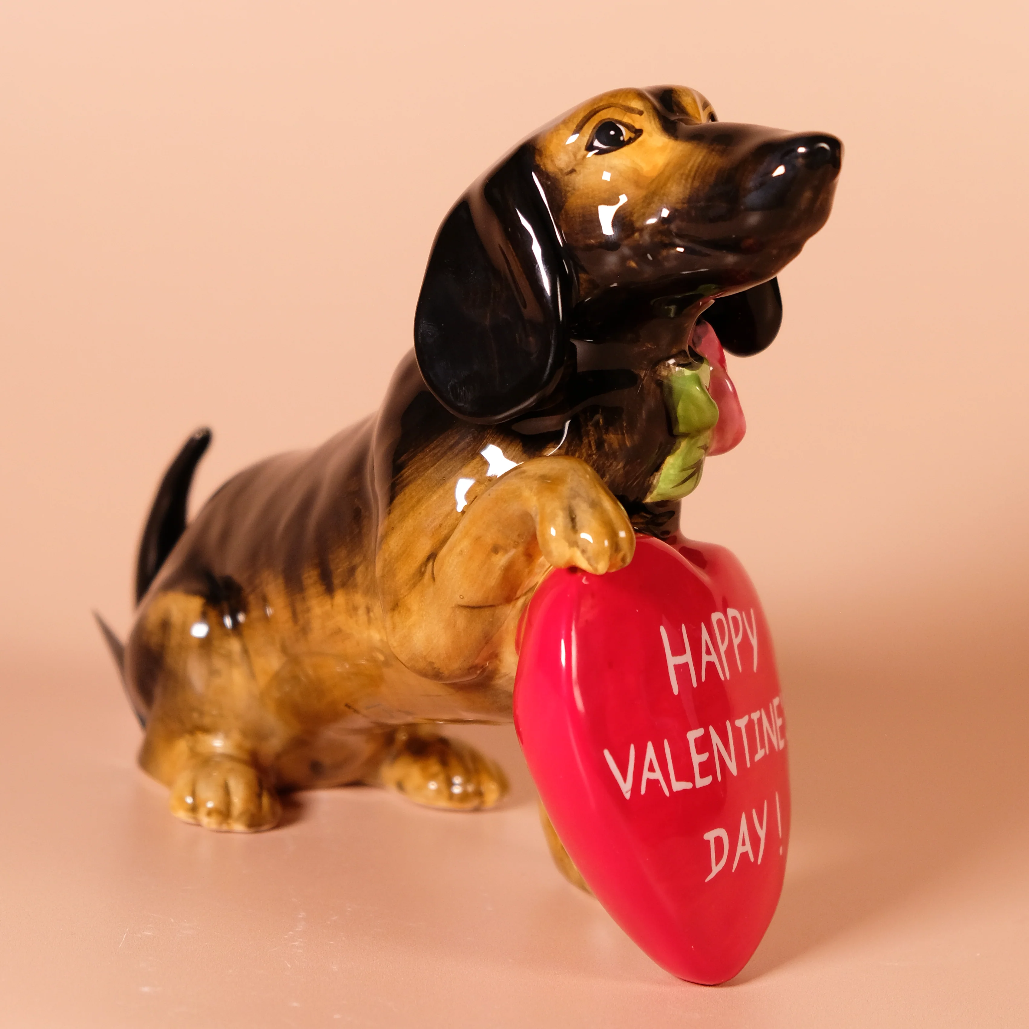 Happy Galentine's Day Dog Figurine - Image 6