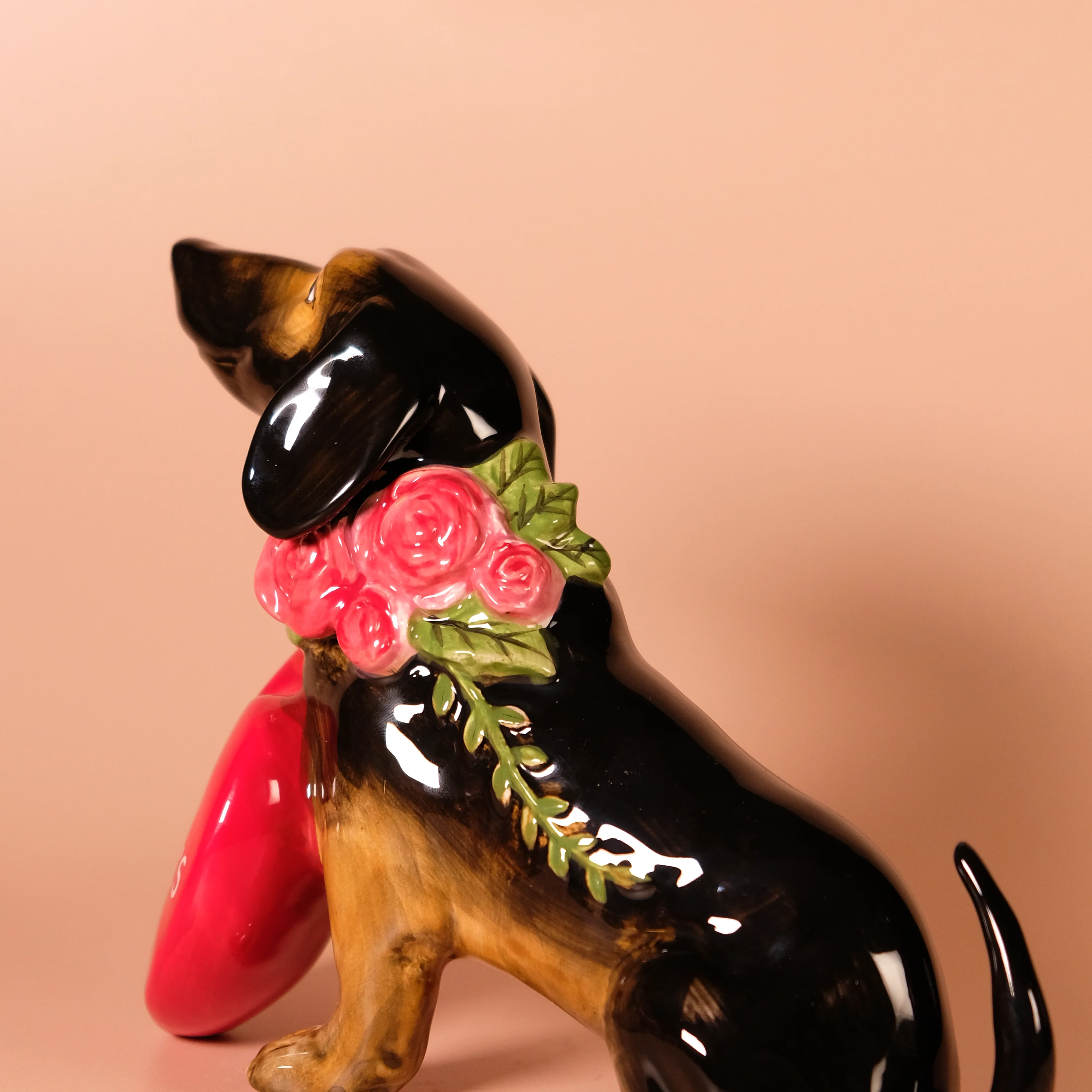Happy Galentine's Day Dog Figurine - Image 7