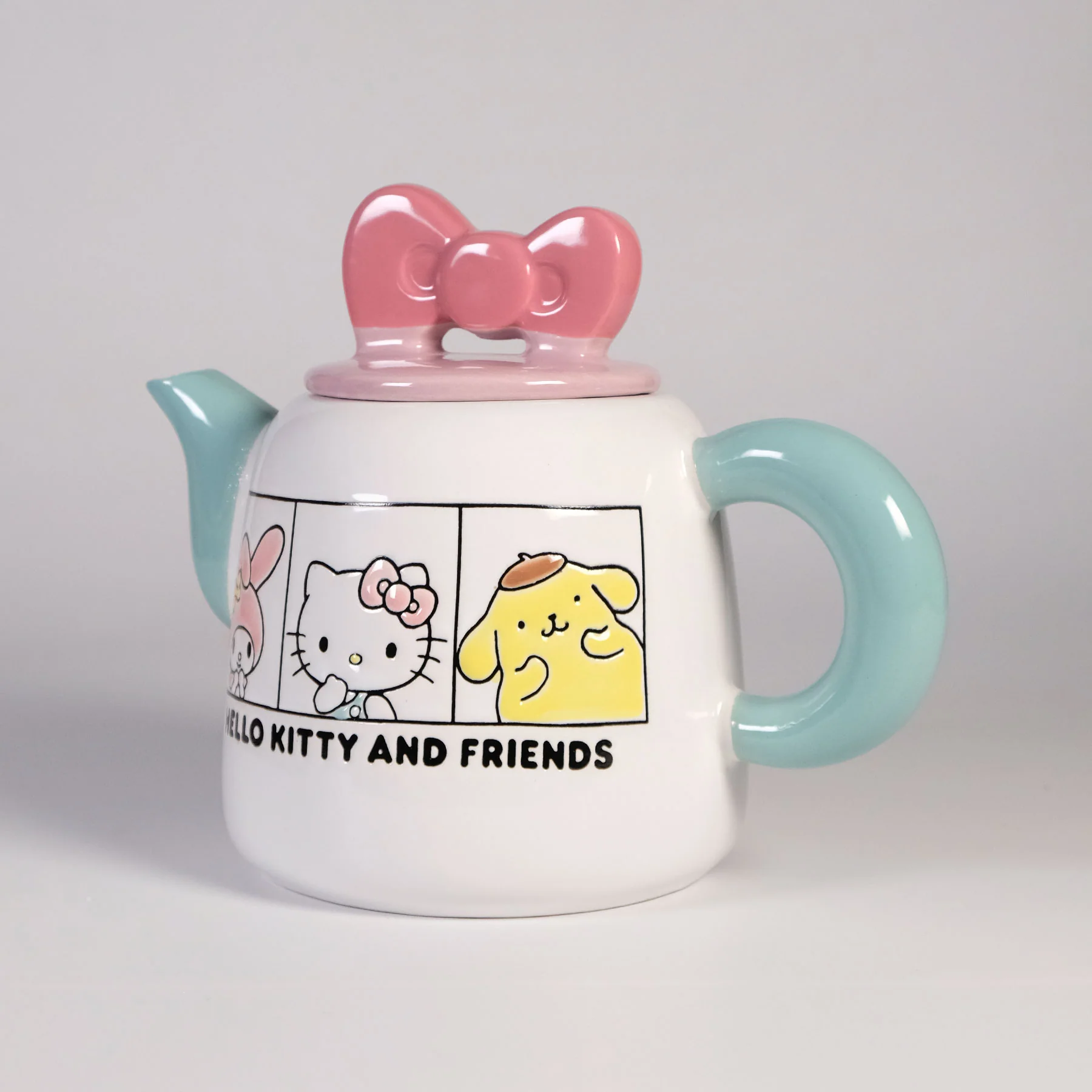 Hello Kitty and Friends Color Block 1.1L Teapot - Image 3