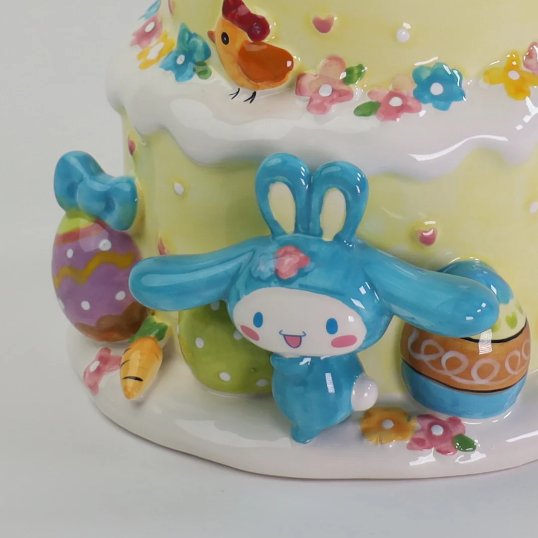 Hello Kitty and Friends Easter Cake Cookie Jar - Image 3