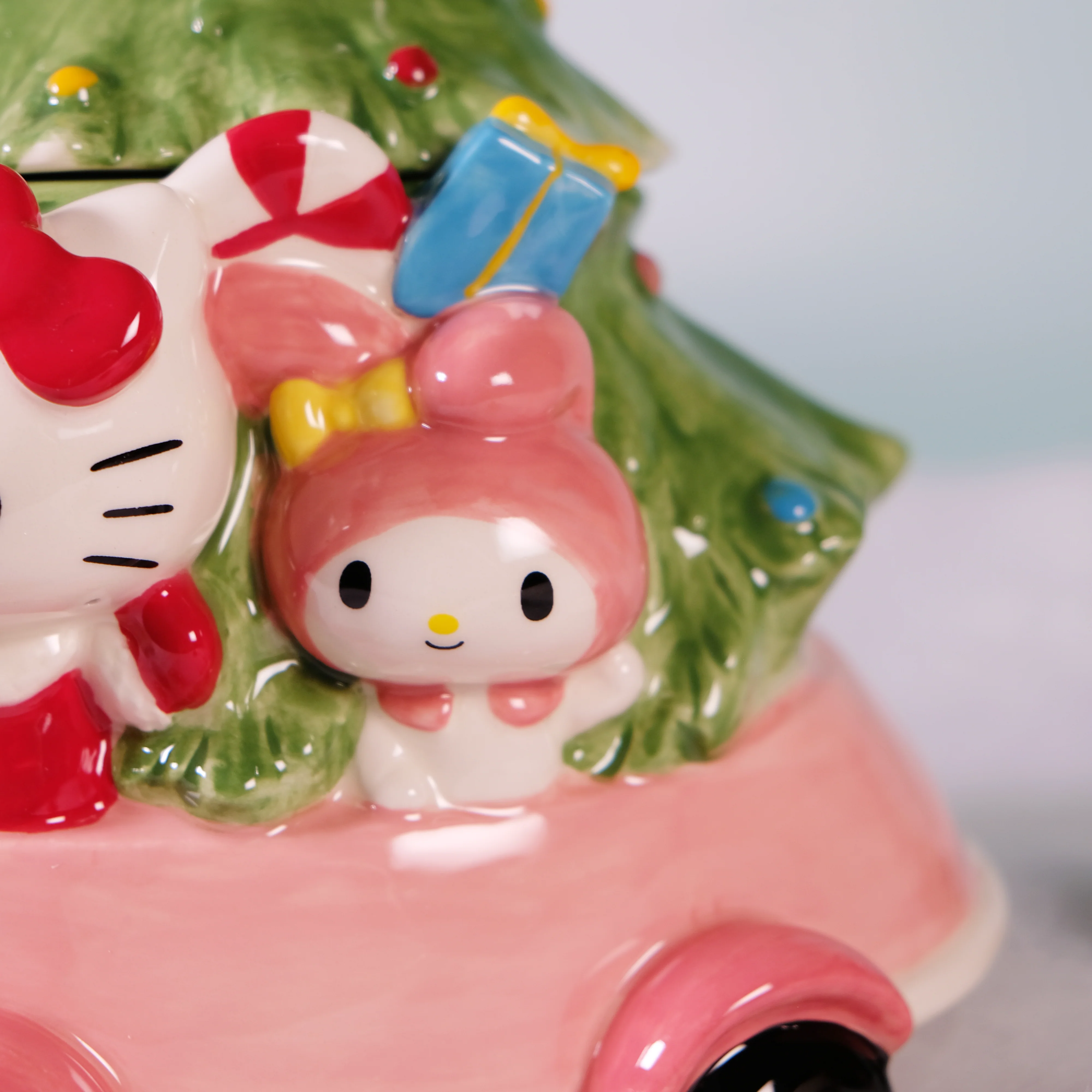 Hello Kitty and Friends Holiday Joy Ride Cookie Jar - Image 10