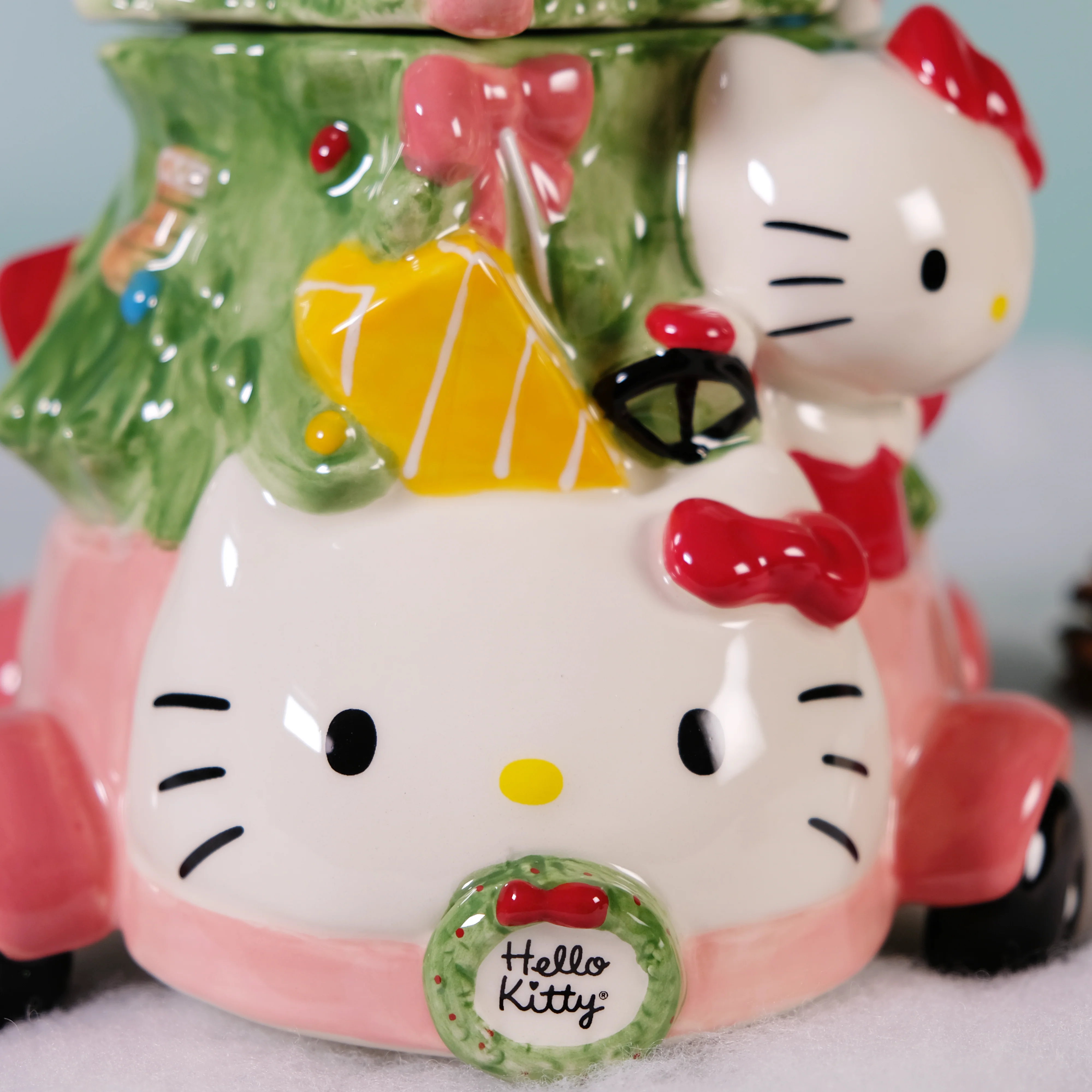 Hello Kitty and Friends Holiday Joy Ride Cookie Jar - Image 11