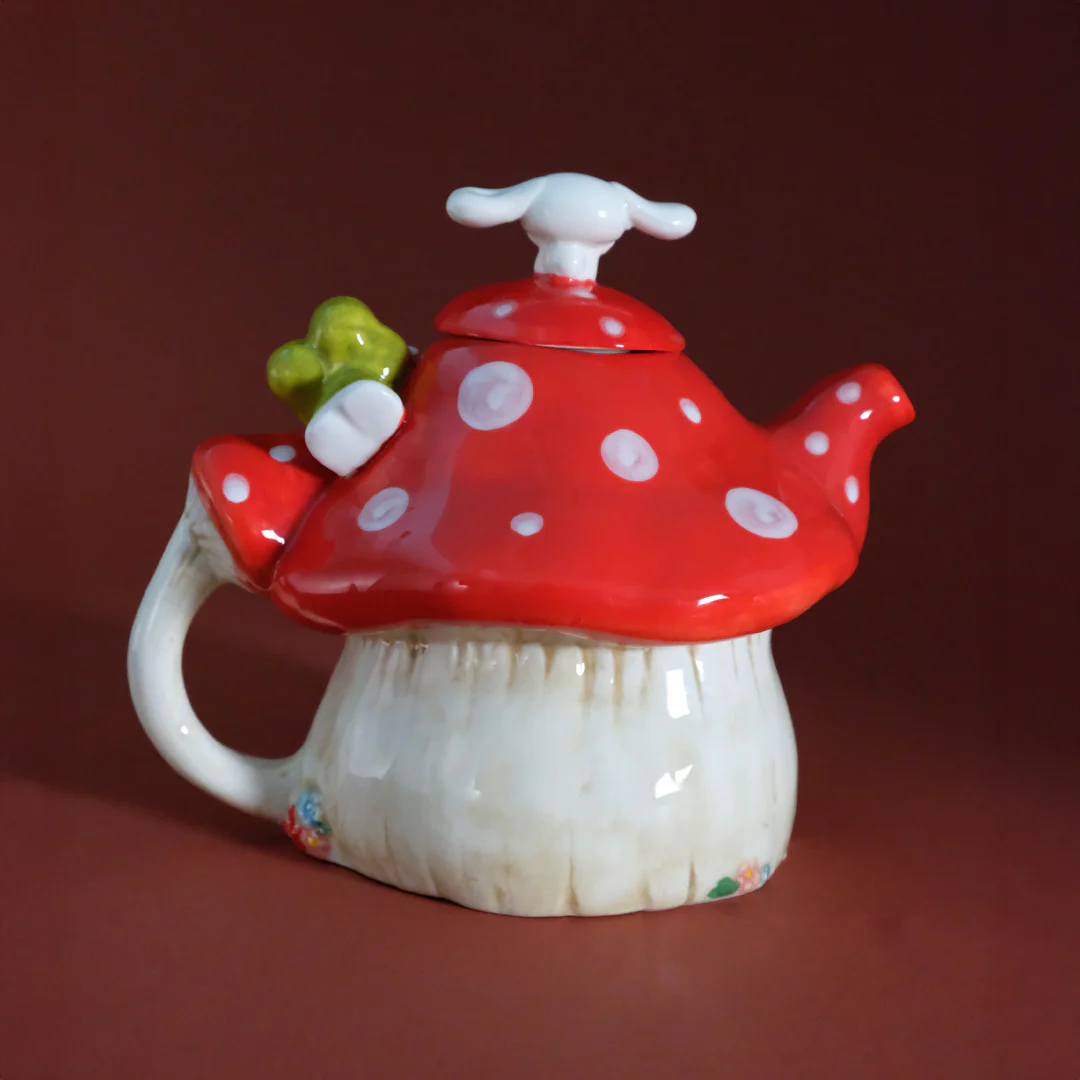 Hello Kitty and Friends Mushroom Teapot - Image 4