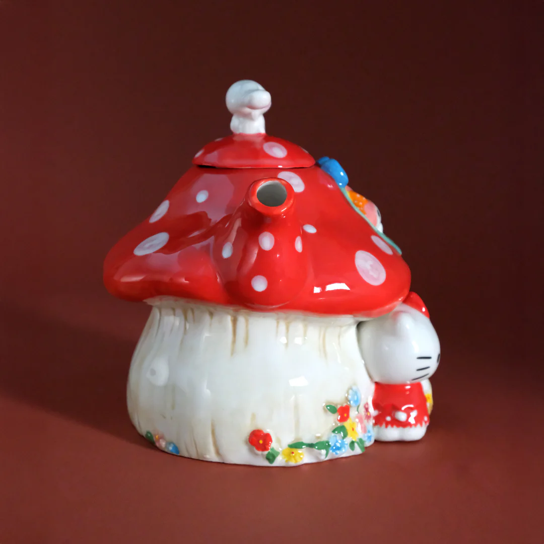 Hello Kitty and Friends Mushroom Teapot - Image 5