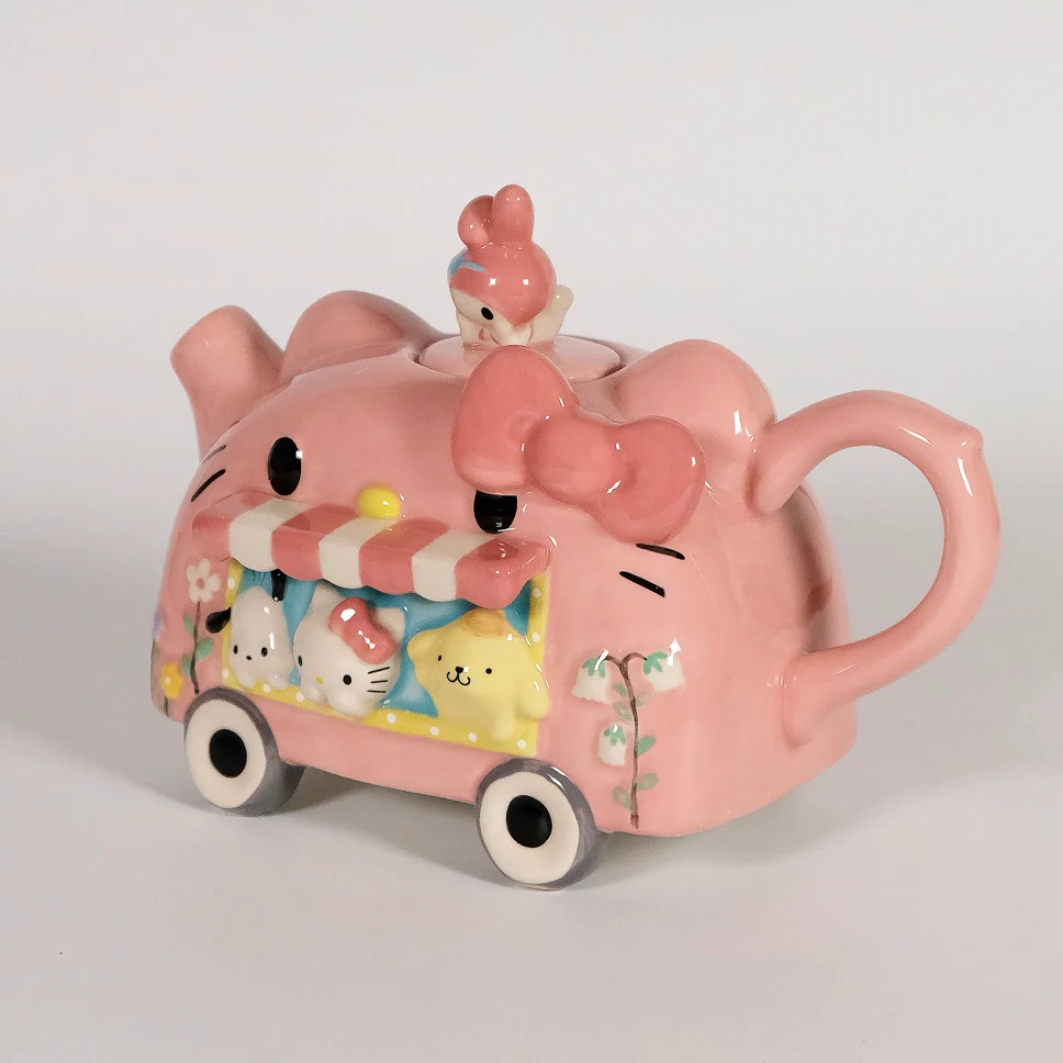 Hello Kitty and Friends Rolling Cafe Teapot - Image 3