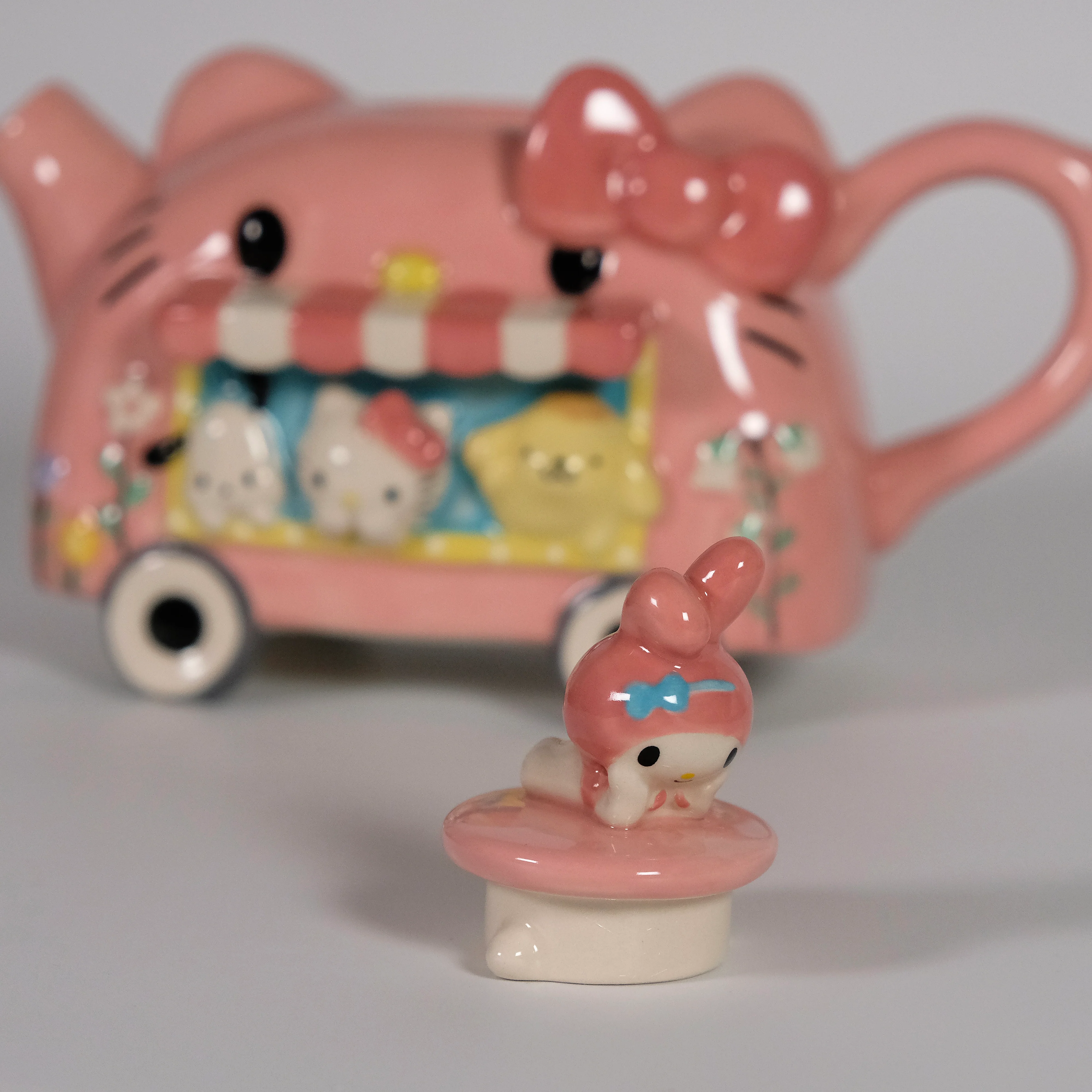 Hello Kitty and Friends Rolling Cafe Teapot - Image 5