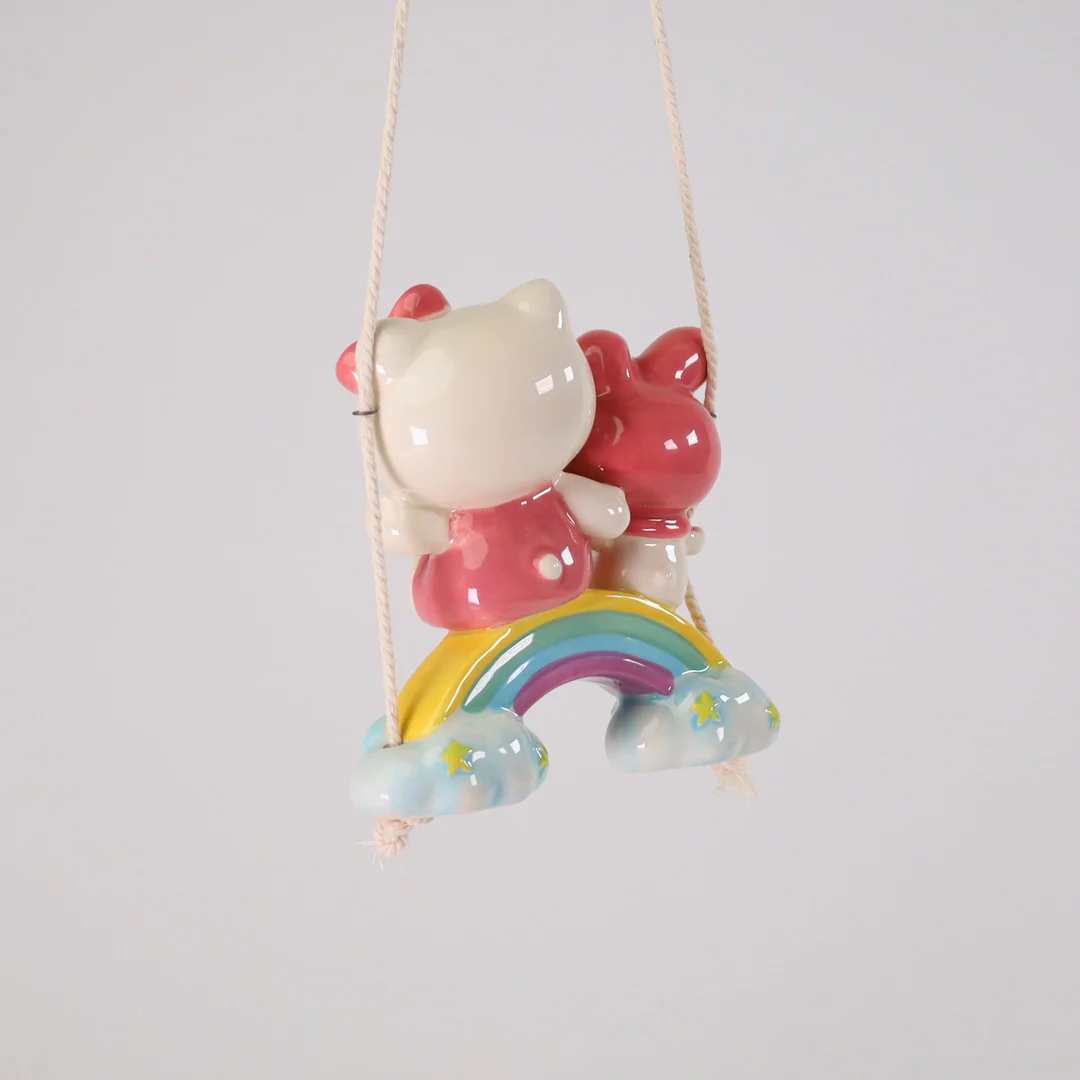 Hello Kitty And My Melody Rainbow Garden Swinger - Image 2