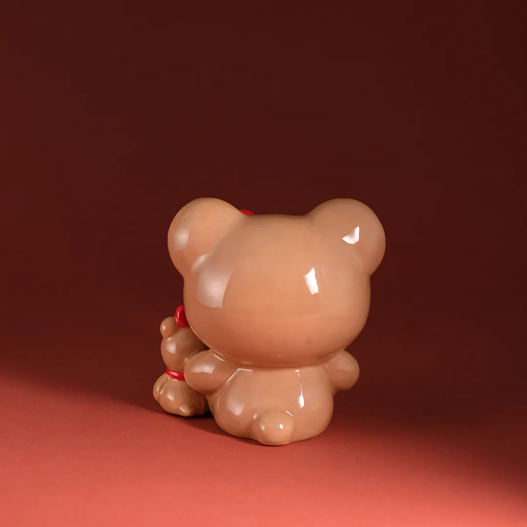 Hello Kitty and Teddy Bear Love Figurine - Image 3