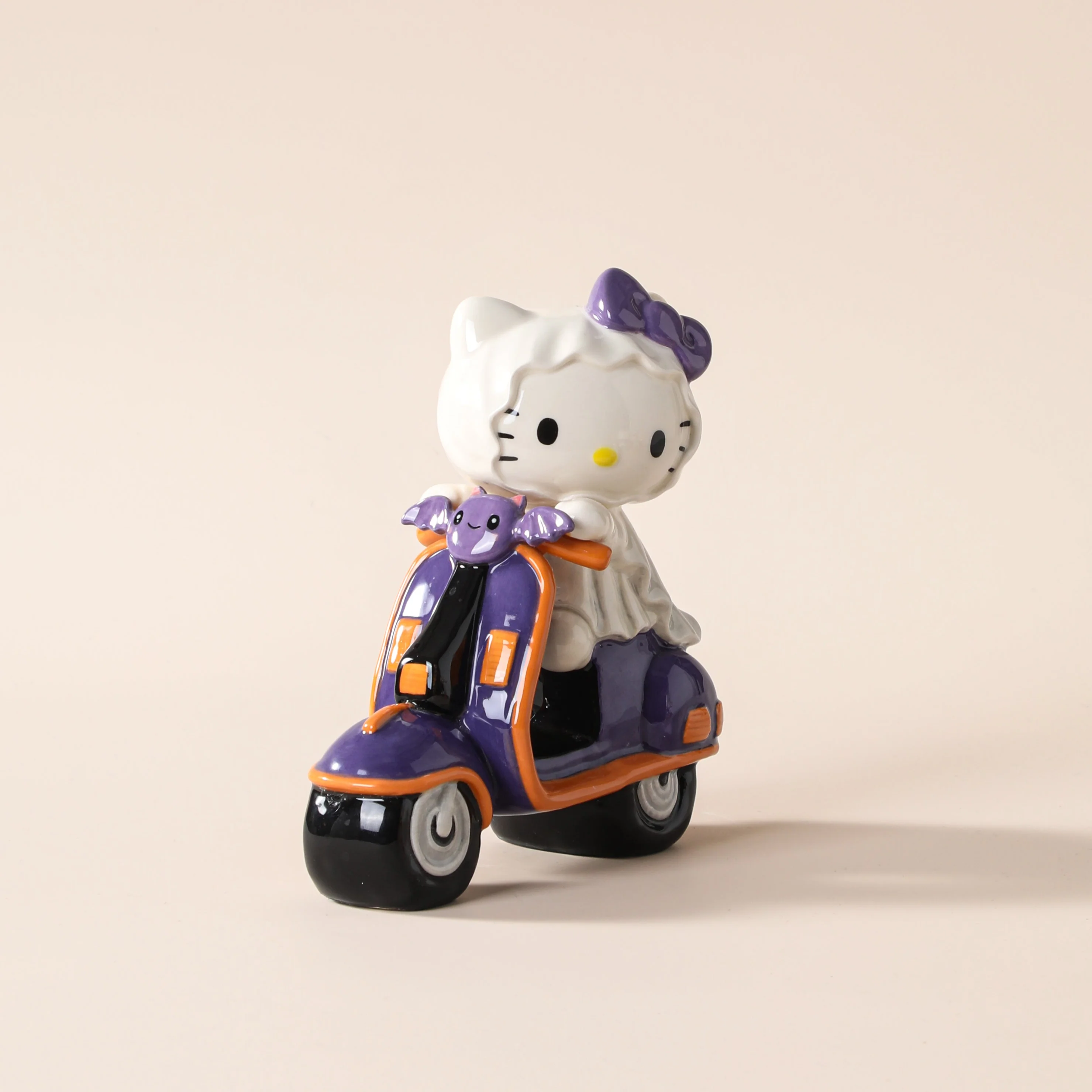 Hello Kitty Bat Scooter Figurine - Image 2