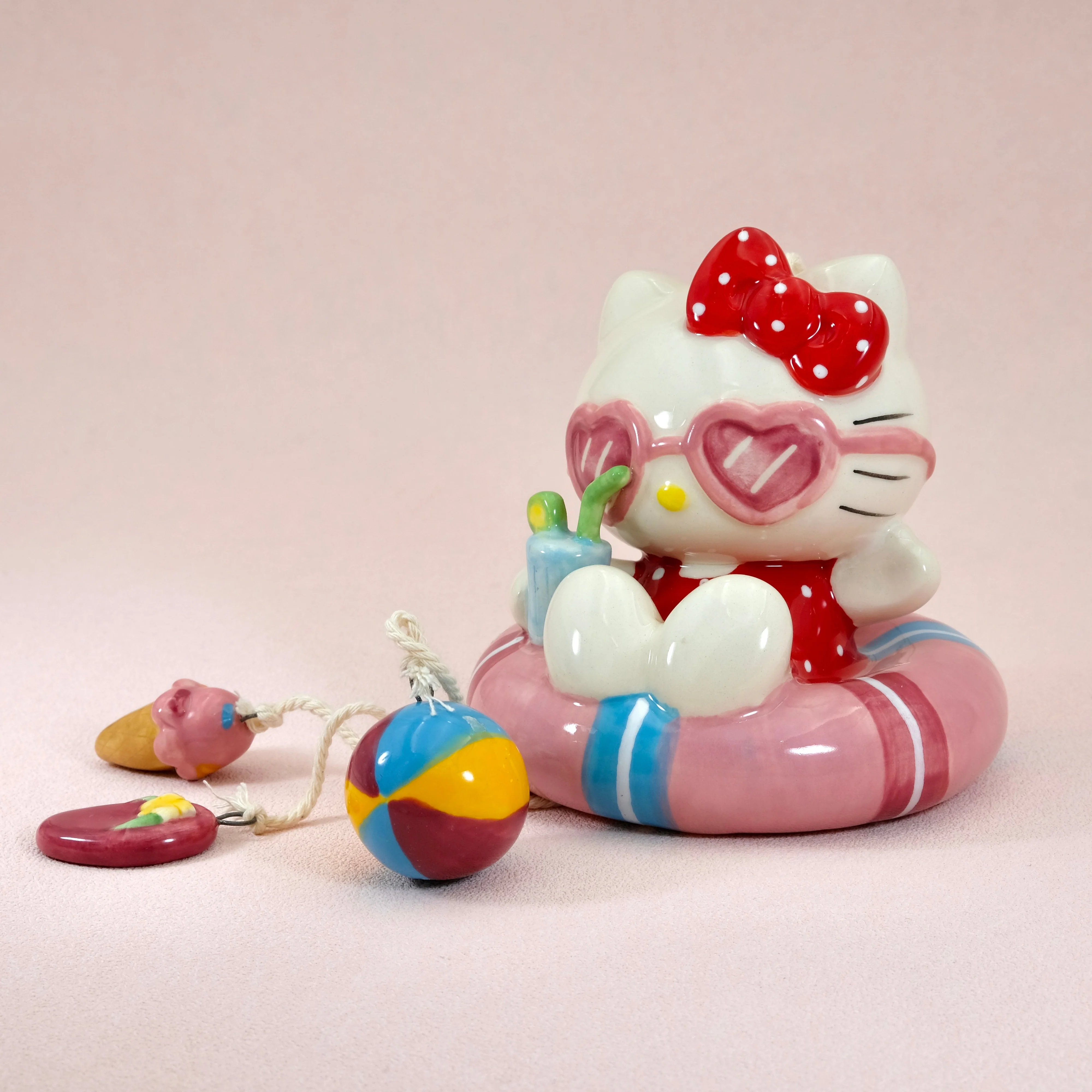 Hello Kitty Beach Fun Wind Chime - Image 2