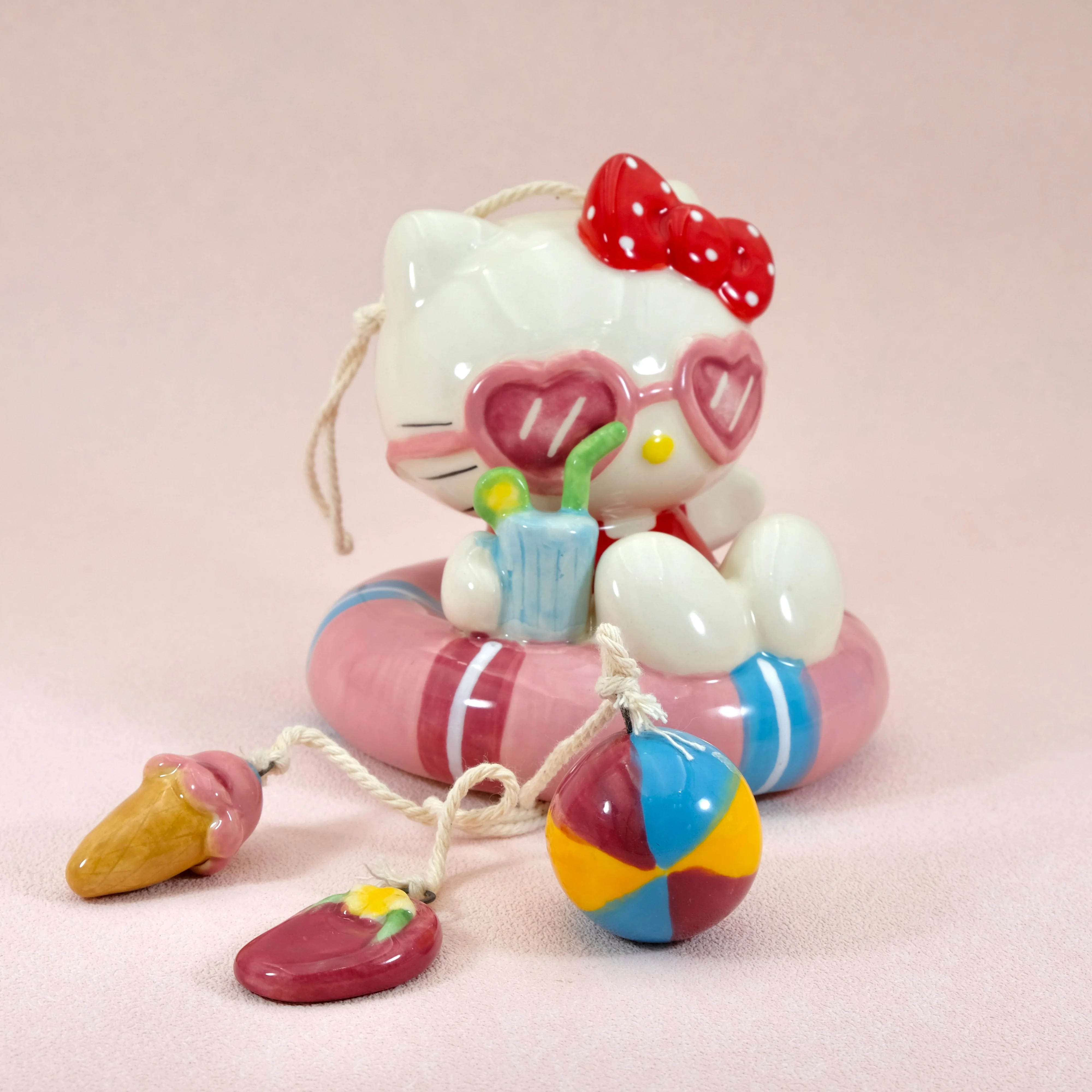 Hello Kitty Beach Fun Wind Chime - Image 3