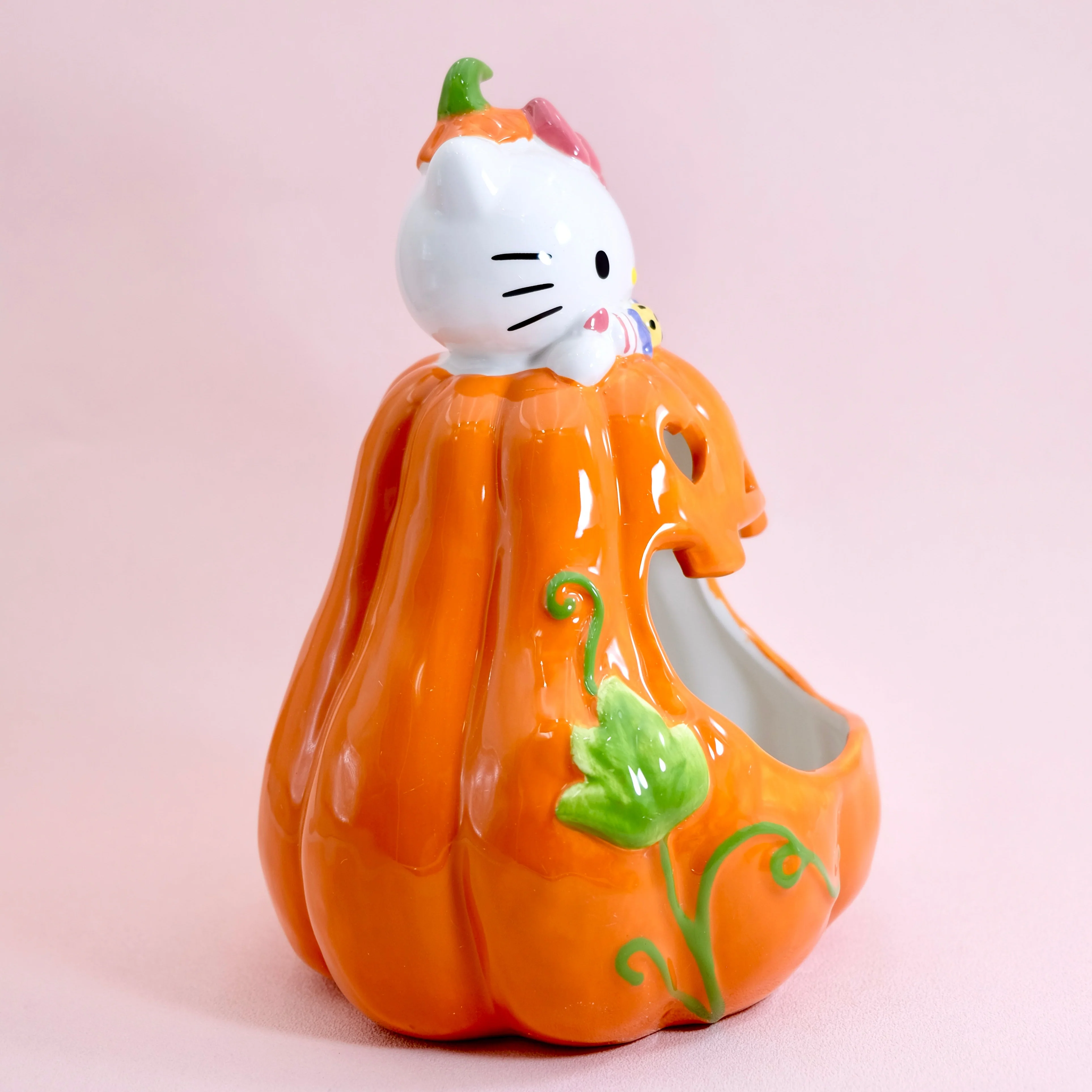 Hello Kitty Big Mouth Pumpkin Candy Bowl - Image 4