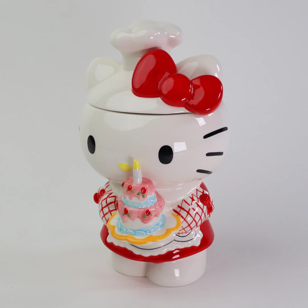 Hello Kitty Birthday Bakery Cookie Jar