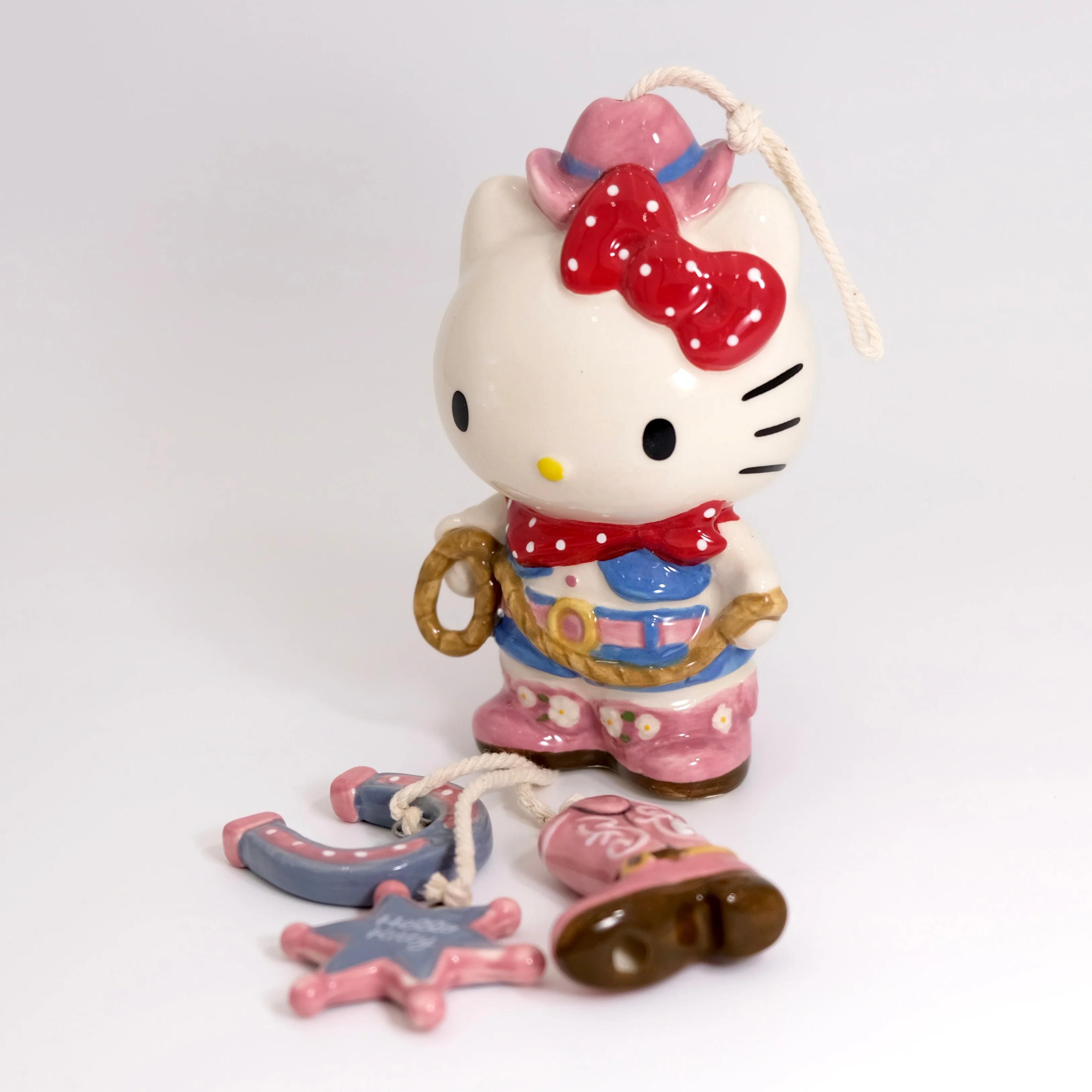 Hello Kitty Cowgirl Wind Chime - Image 3