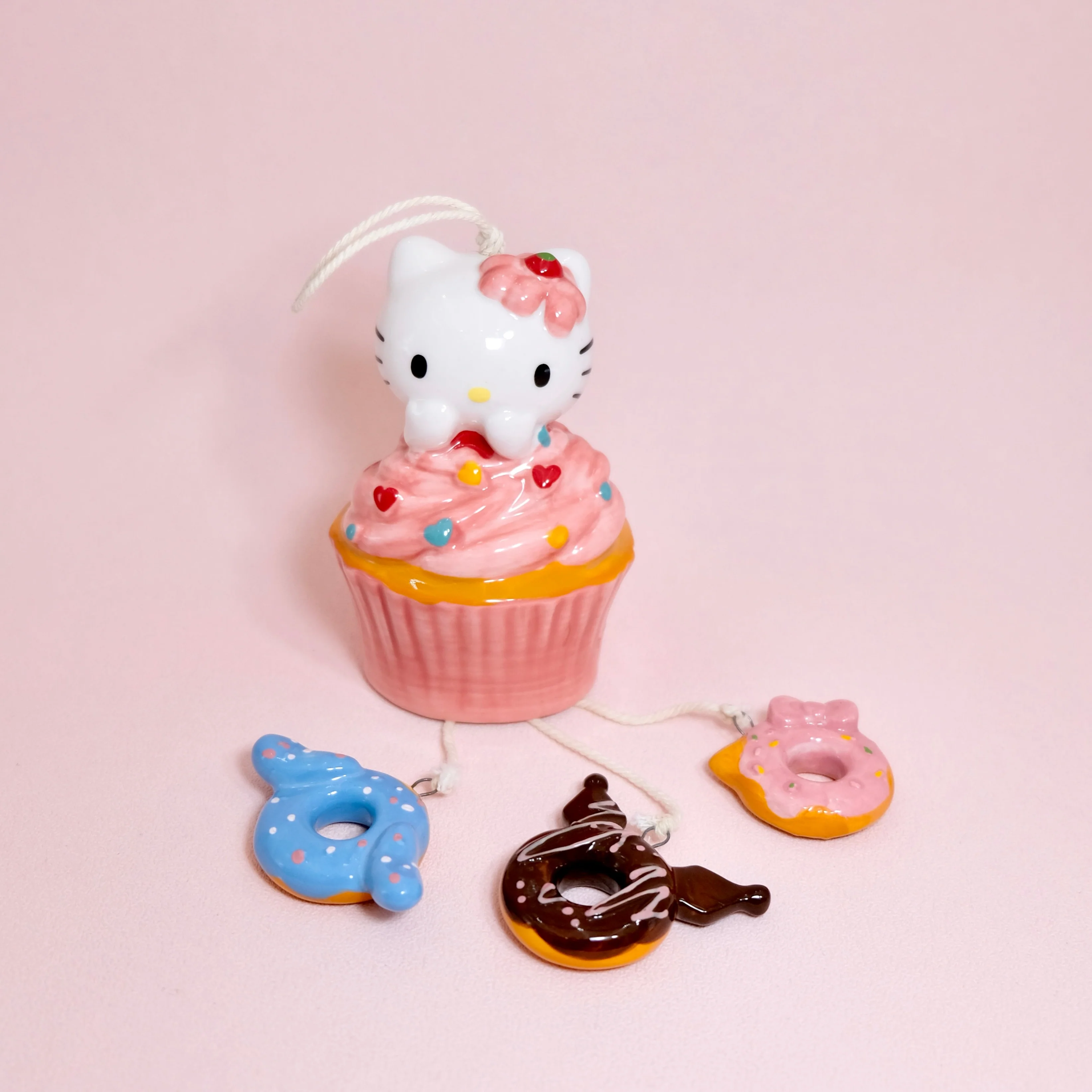 Hello Kitty Cupcake Delight Wind Chime - Image 4