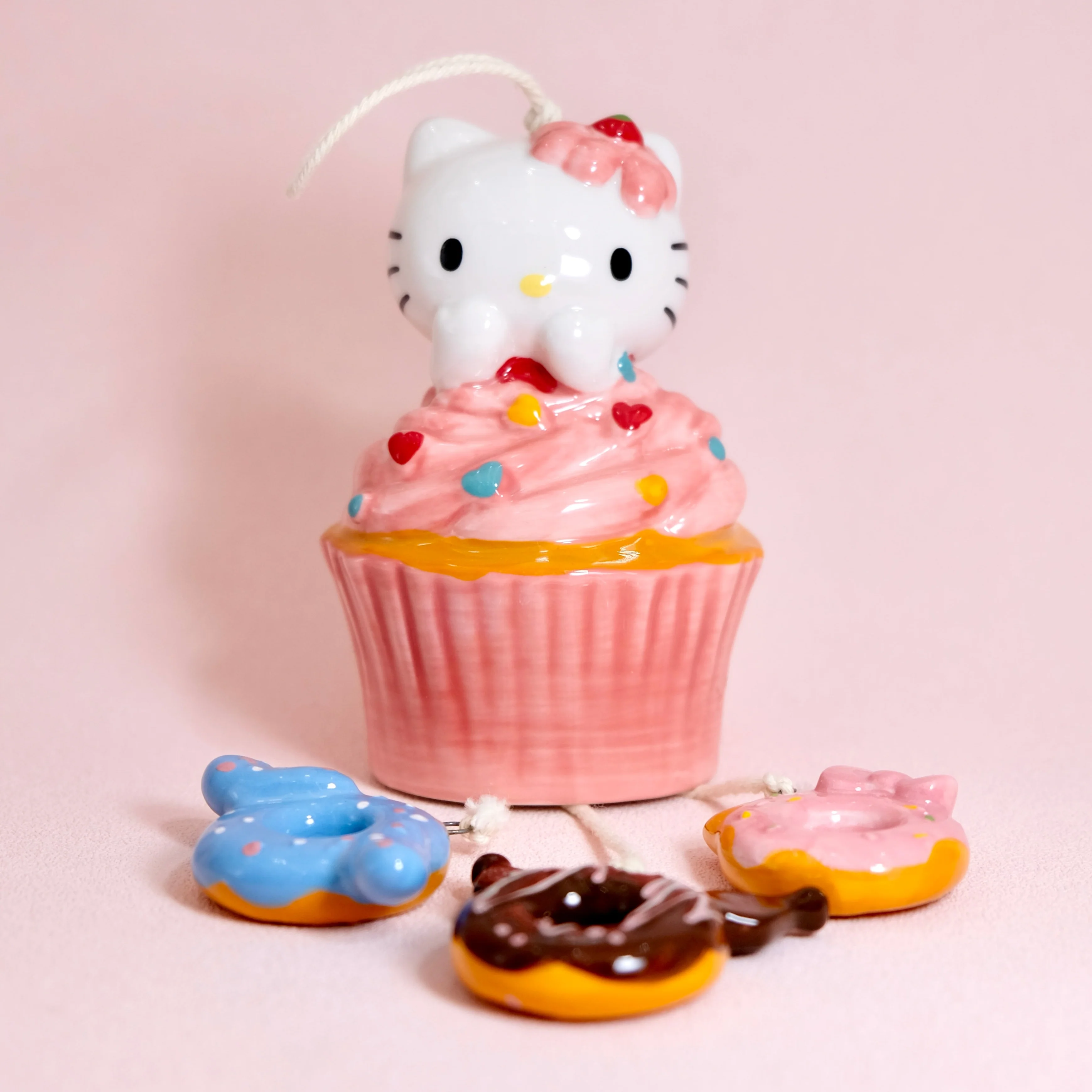 Hello Kitty Cupcake Delight Wind Chime - Image 6