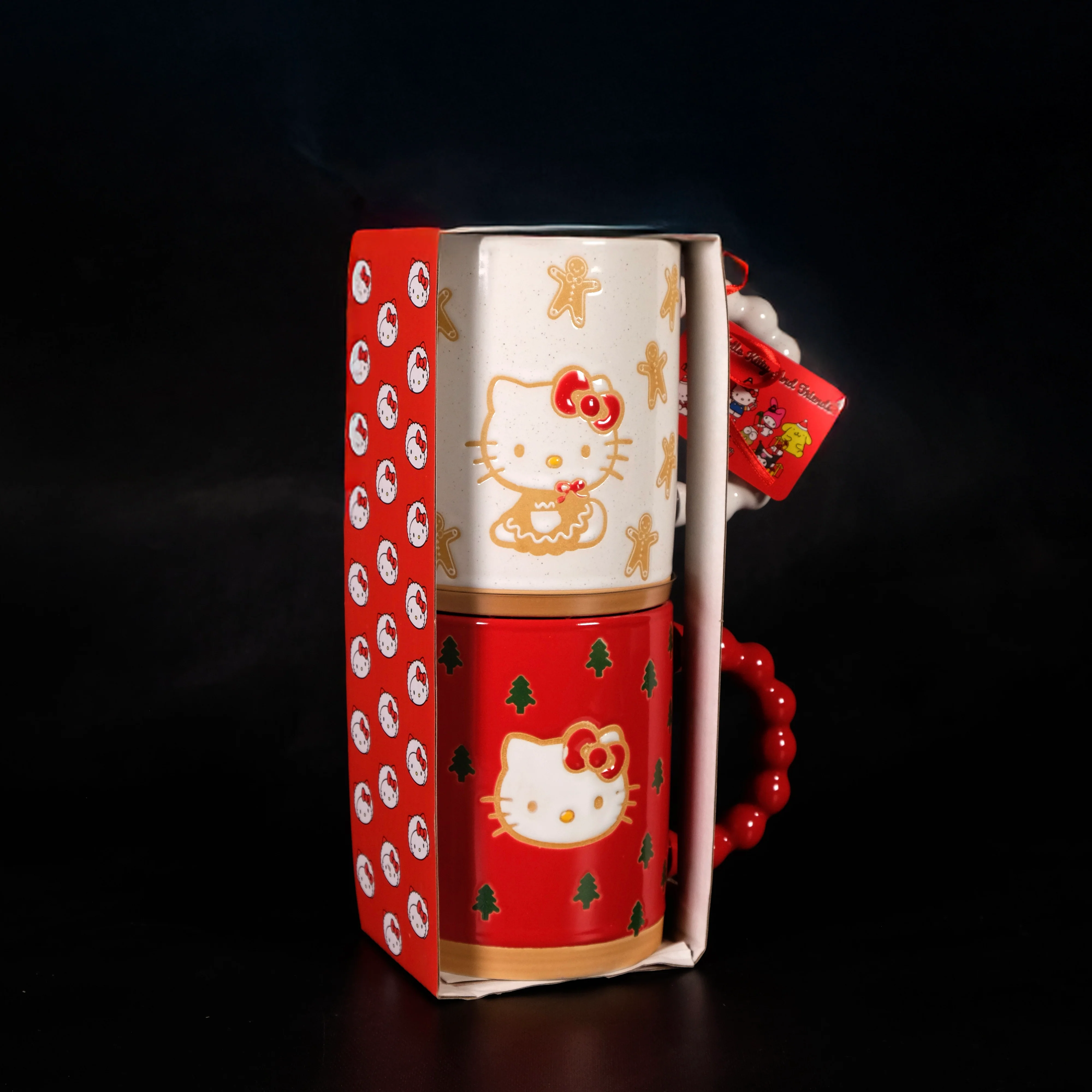 Hello Kitty Holiday 16oz Mug Set of 2 - Image 7