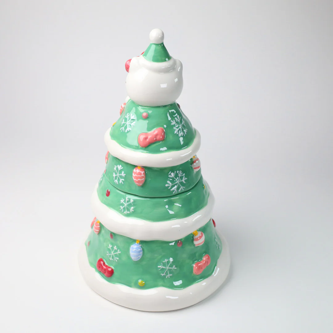 Hello Kitty Holiday Tree Cookie Jar - Image 2