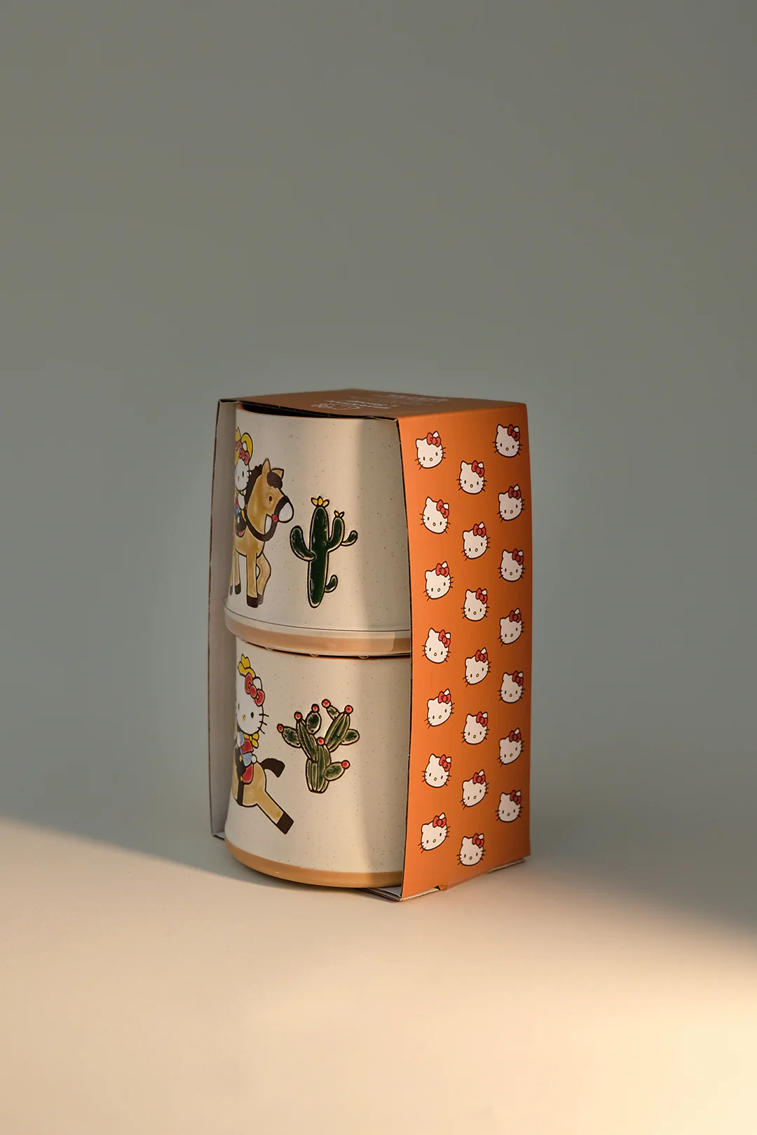 Hello Kitty Let's Ride Cowgirl 18oz Mug Set of 2 - Image 2