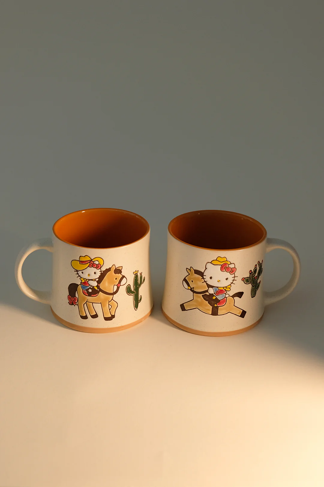 Hello Kitty Let's Ride Cowgirl 18oz Mug Set of 2 - Image 3
