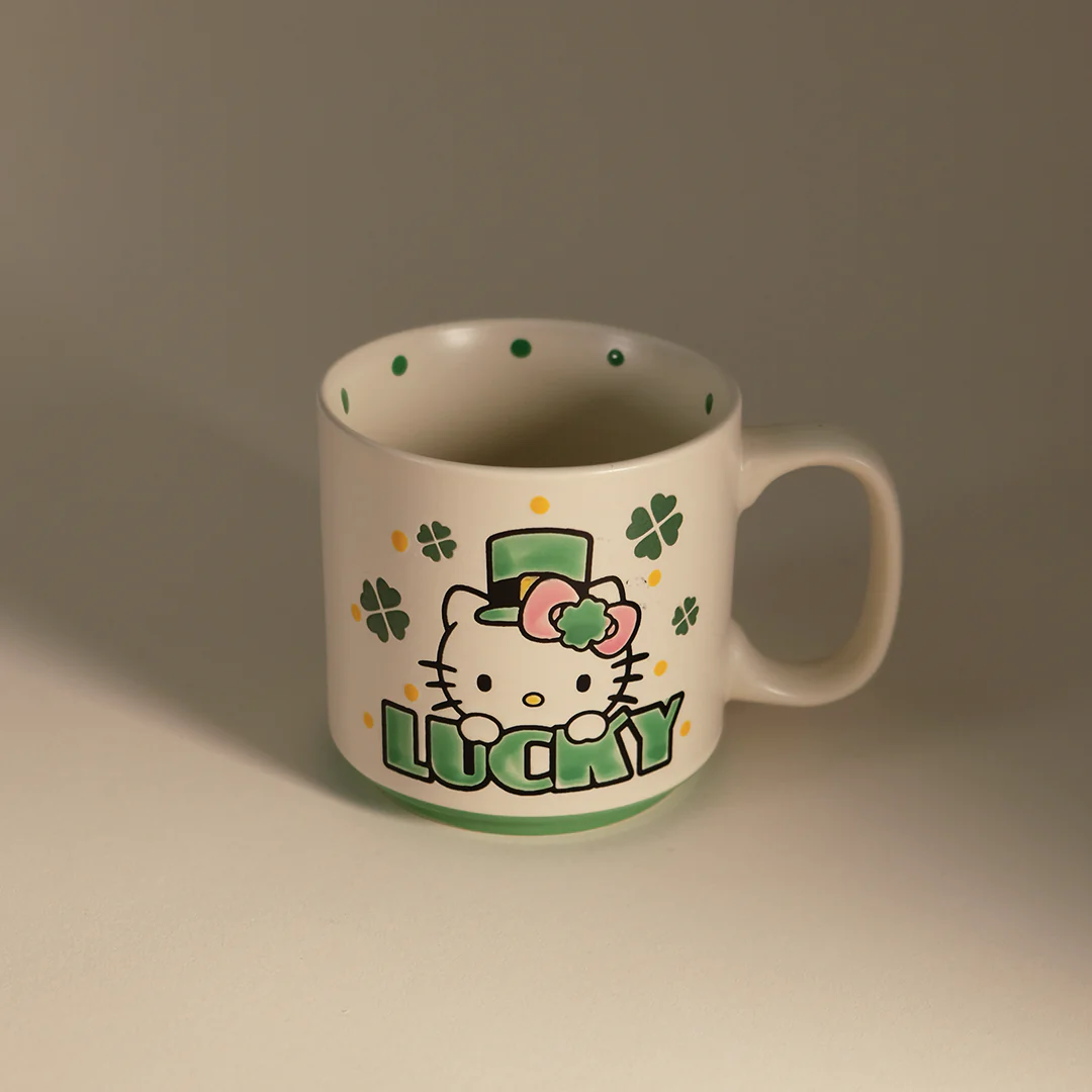 Hello Kitty Lucky Clover 10oz Mug Set of 2 - Image 4
