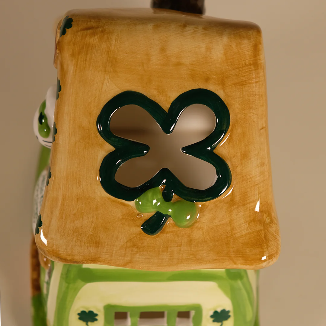 Hello Kitty Lucky Shamrock Candle House - Image 9