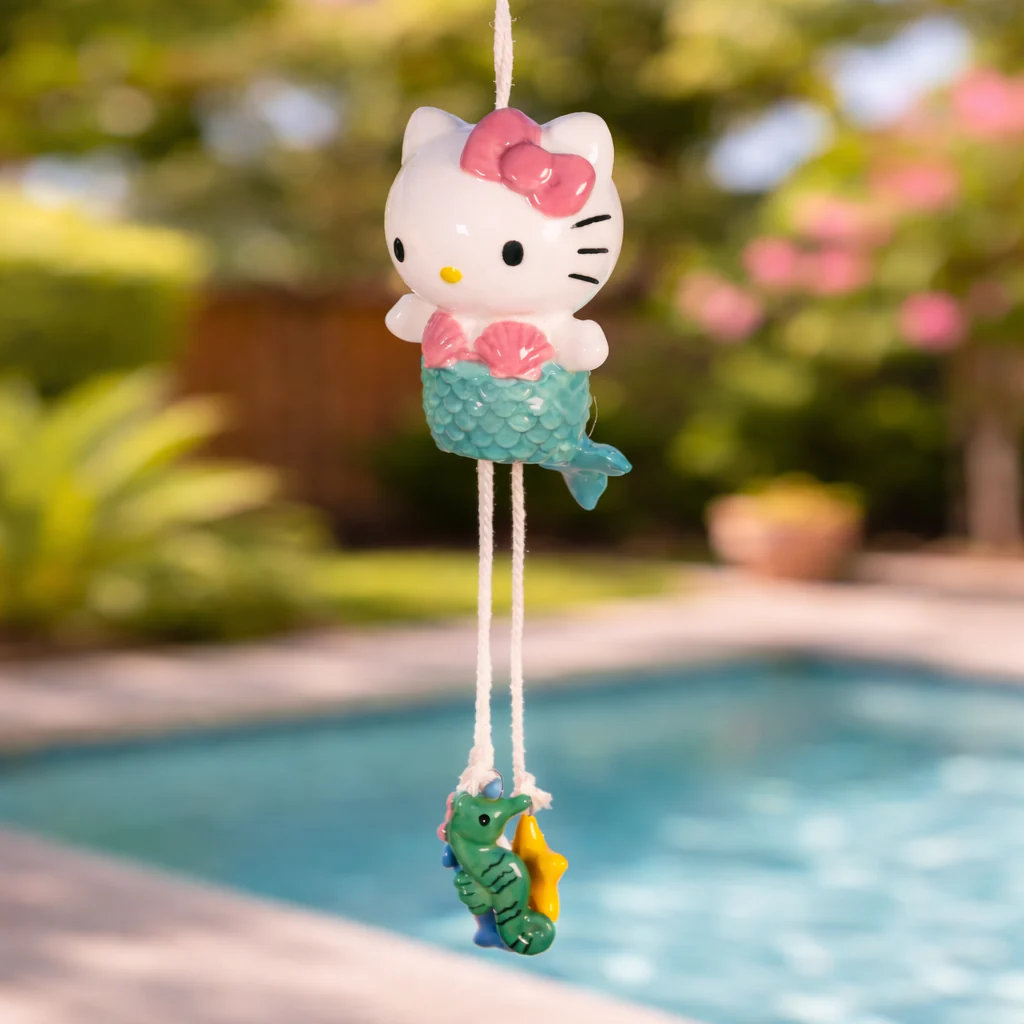 Hello Kitty Mermaid Wind Chime – small - Image 2