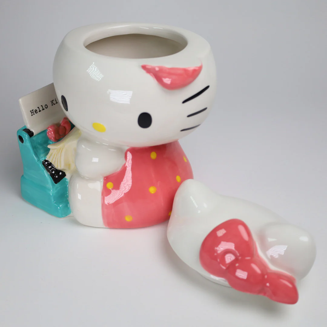 Hello Kitty Retro Typewriter Cookie Jar - Image 2