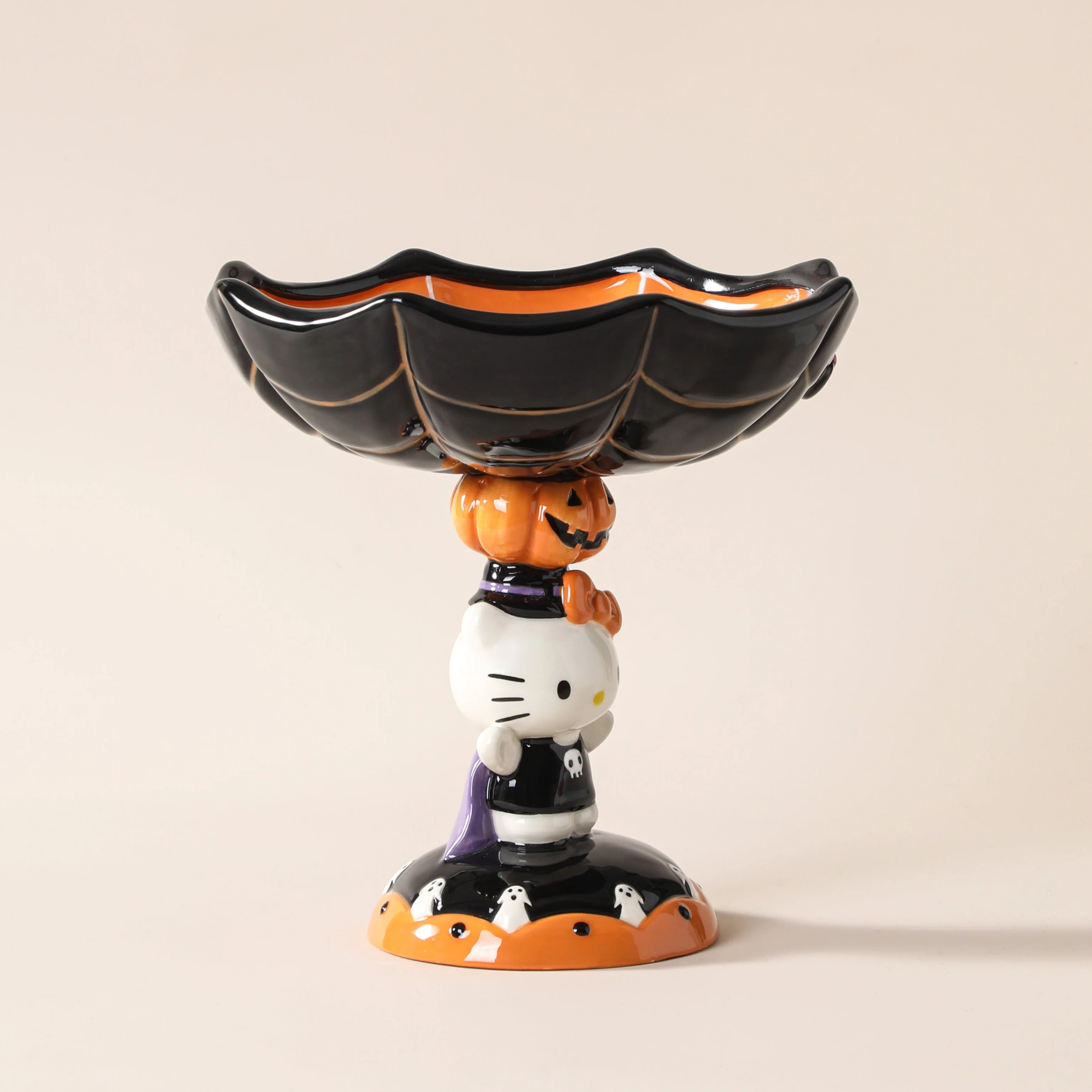 Hello Kitty Spider Web Pedestal Candy Bowl - Image 2