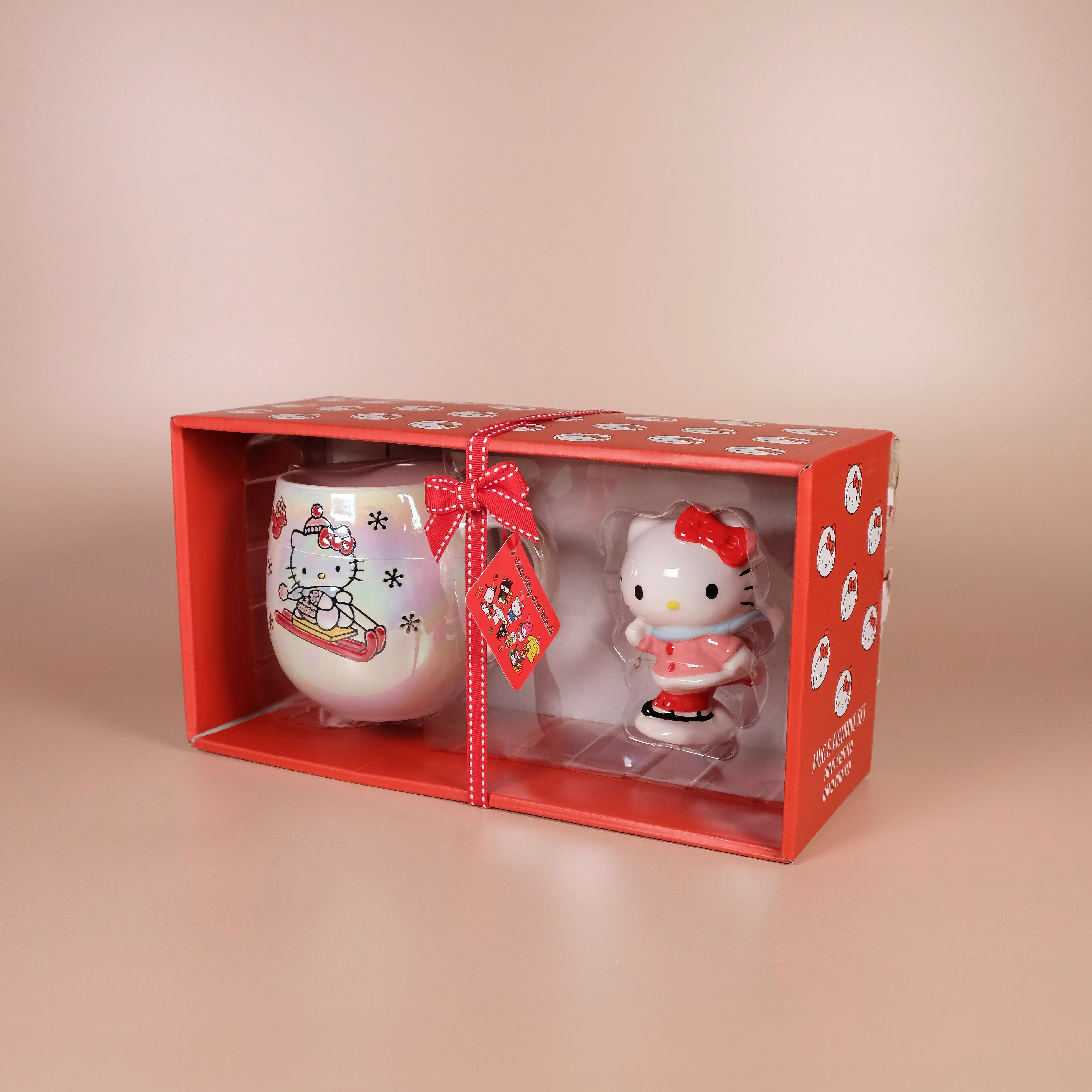 Hello Kitty Winter Wonderland 21oz Mug and Figurine Gift Set of 2 - Image 2