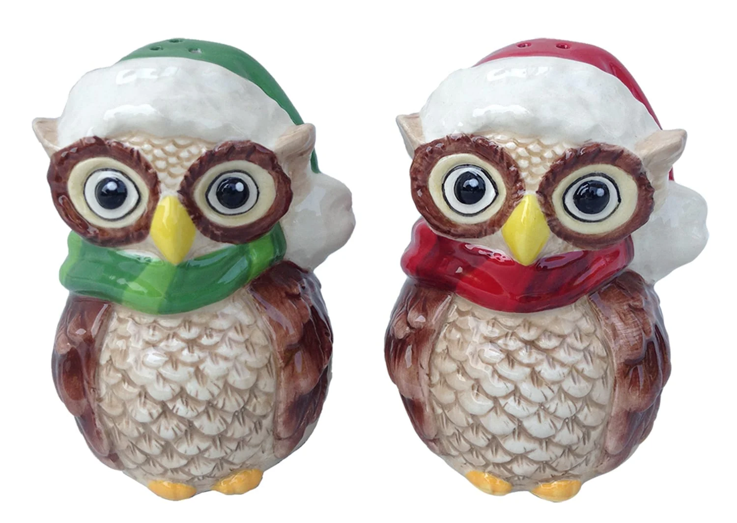 Holiday Owl Salt & Pepper Set - Image 2
