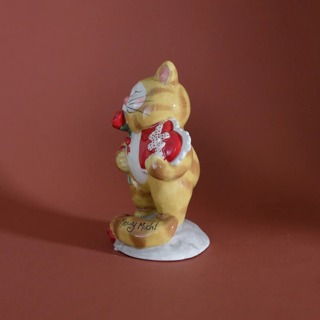 I Love You Meowy Much! Cat Figurine - Image 2