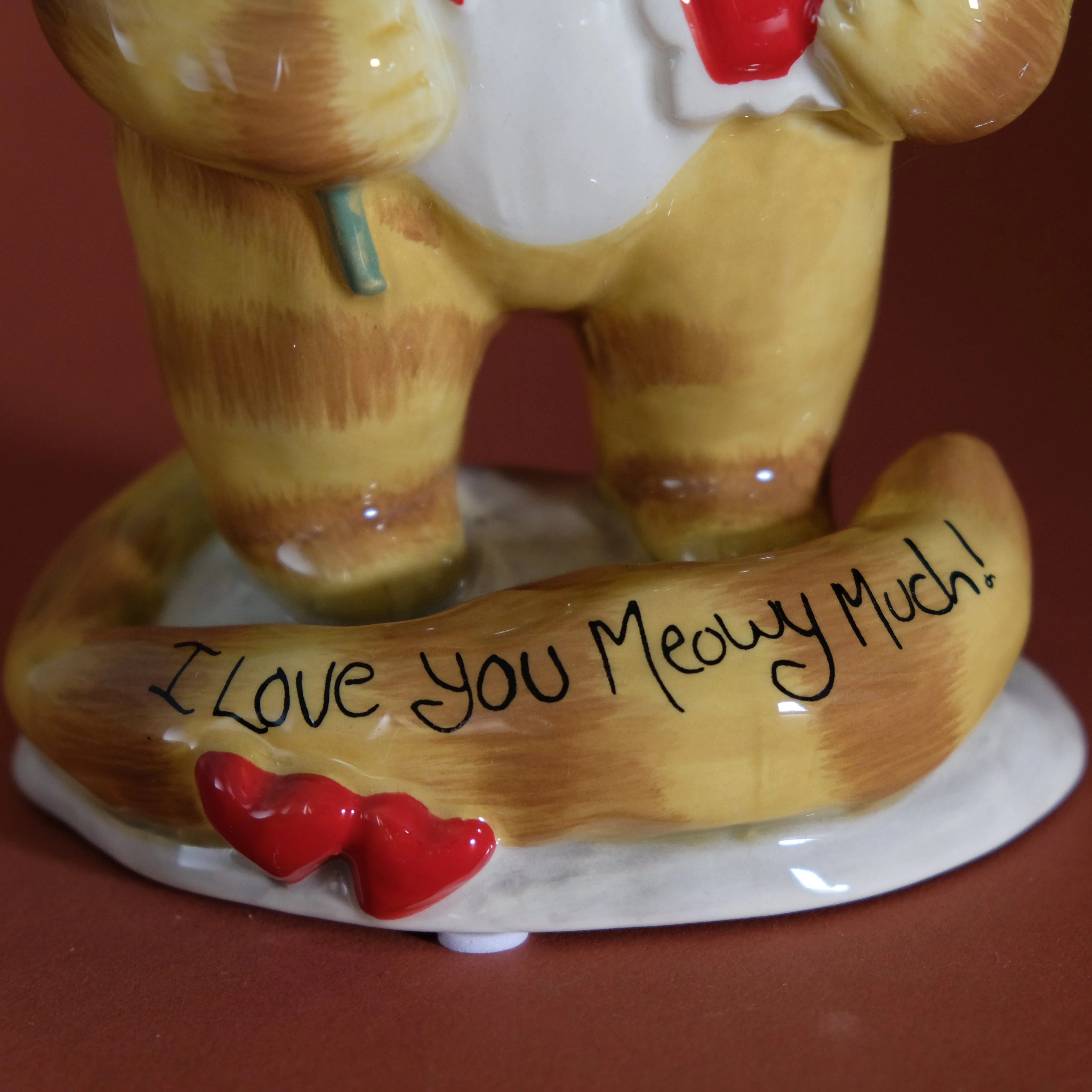 I Love You Meowy Much! Cat Figurine - Image 6