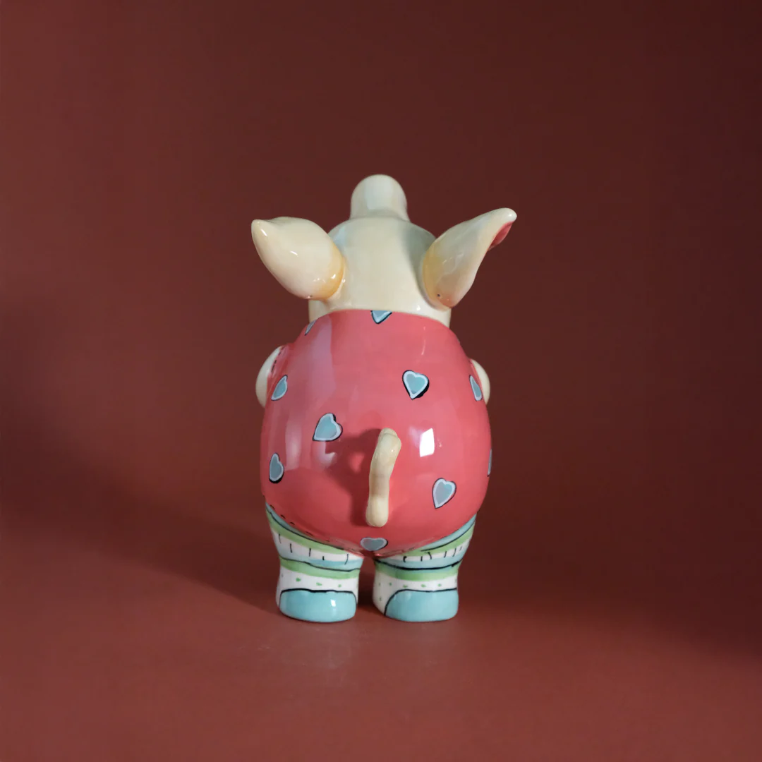 I Wuv You Piglet Figurine - Image 4