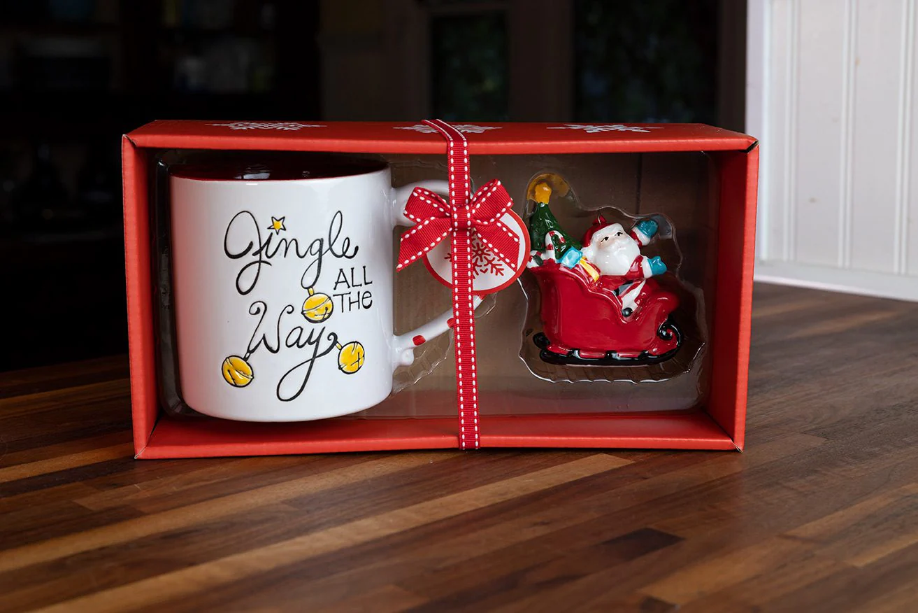 Jingle All The Way 18oz Mug & Ornament Set