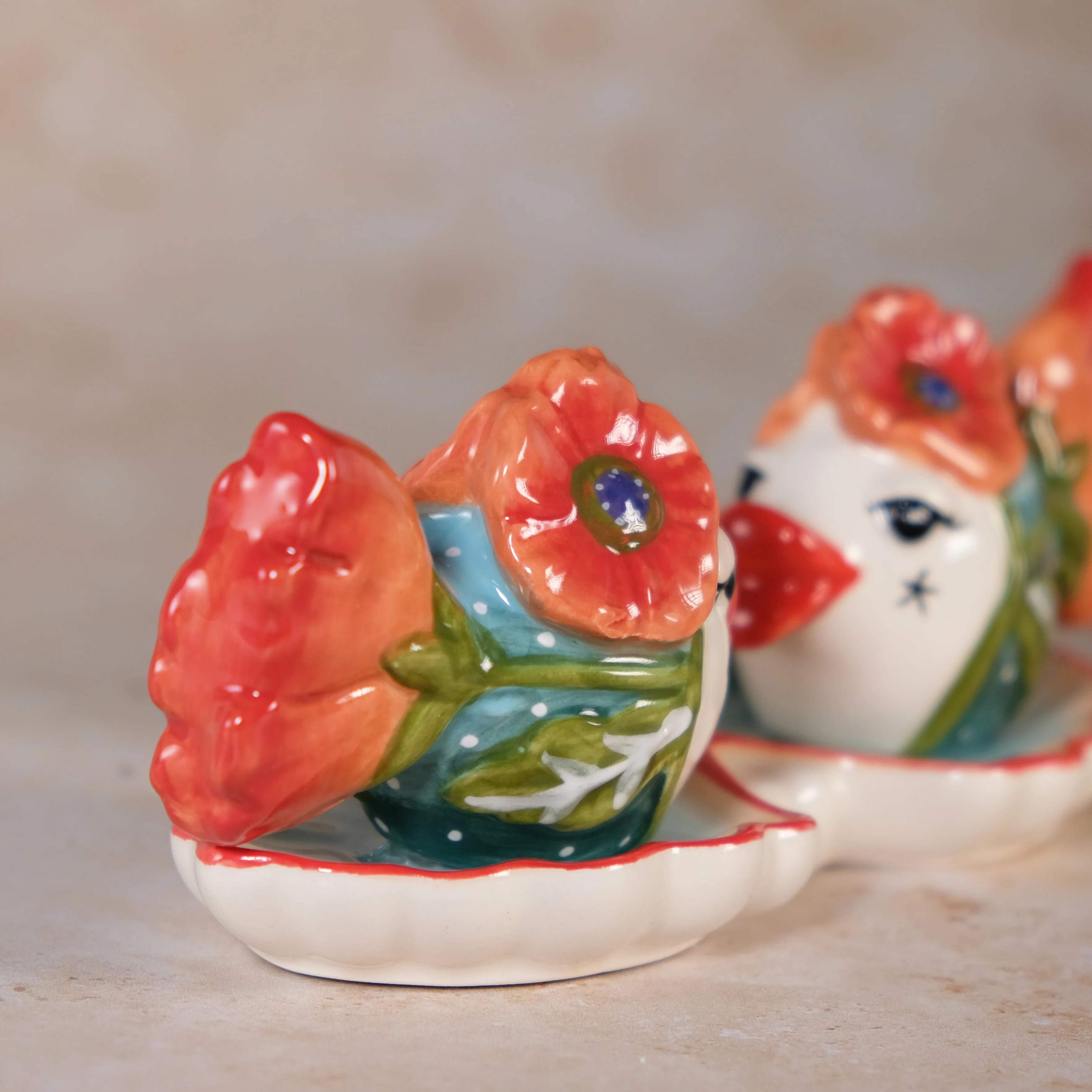 Kissy Fish S&P Set with Tray - Image 2